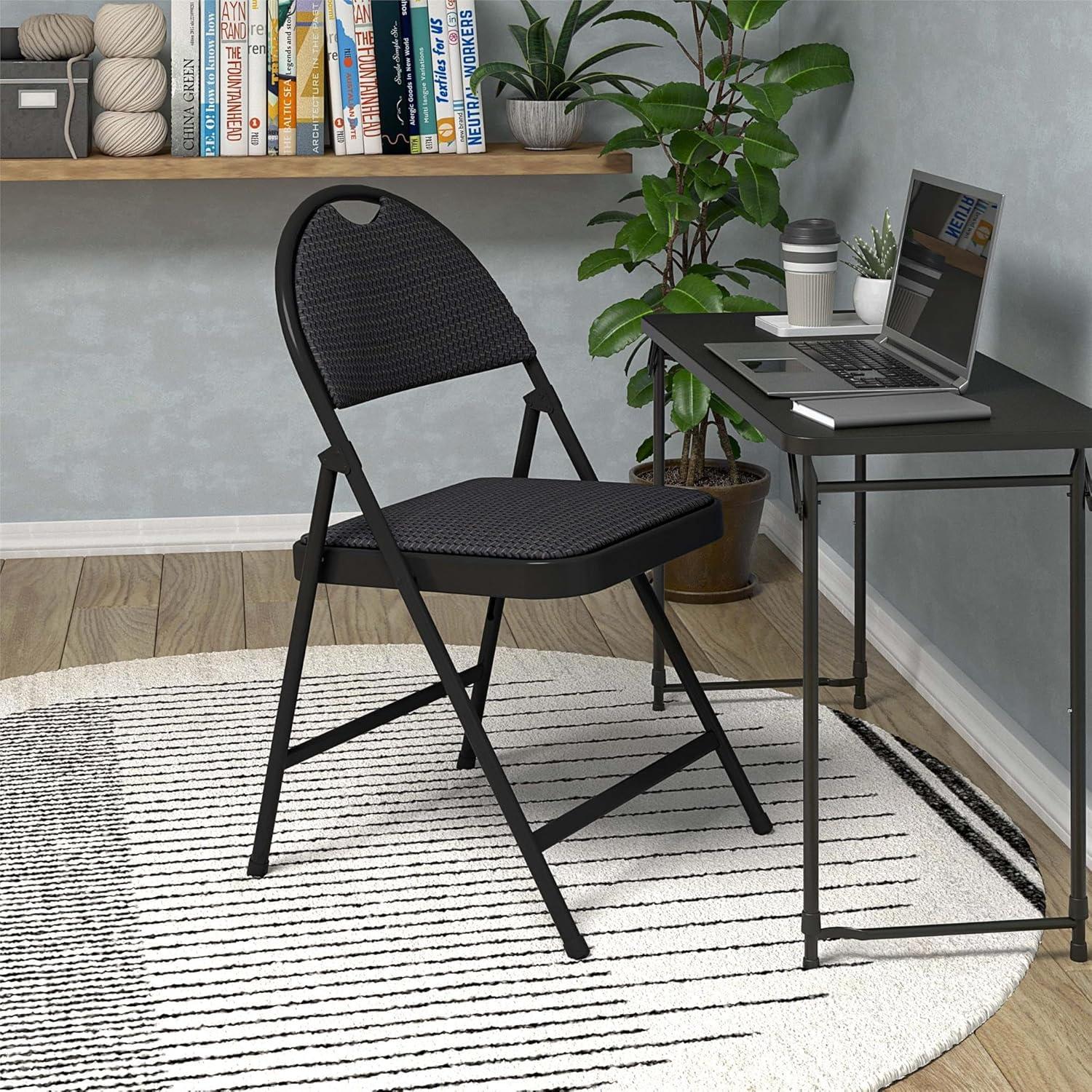 COSCO COSCO Commercial XL Smartfold Fabric Padded Chair
