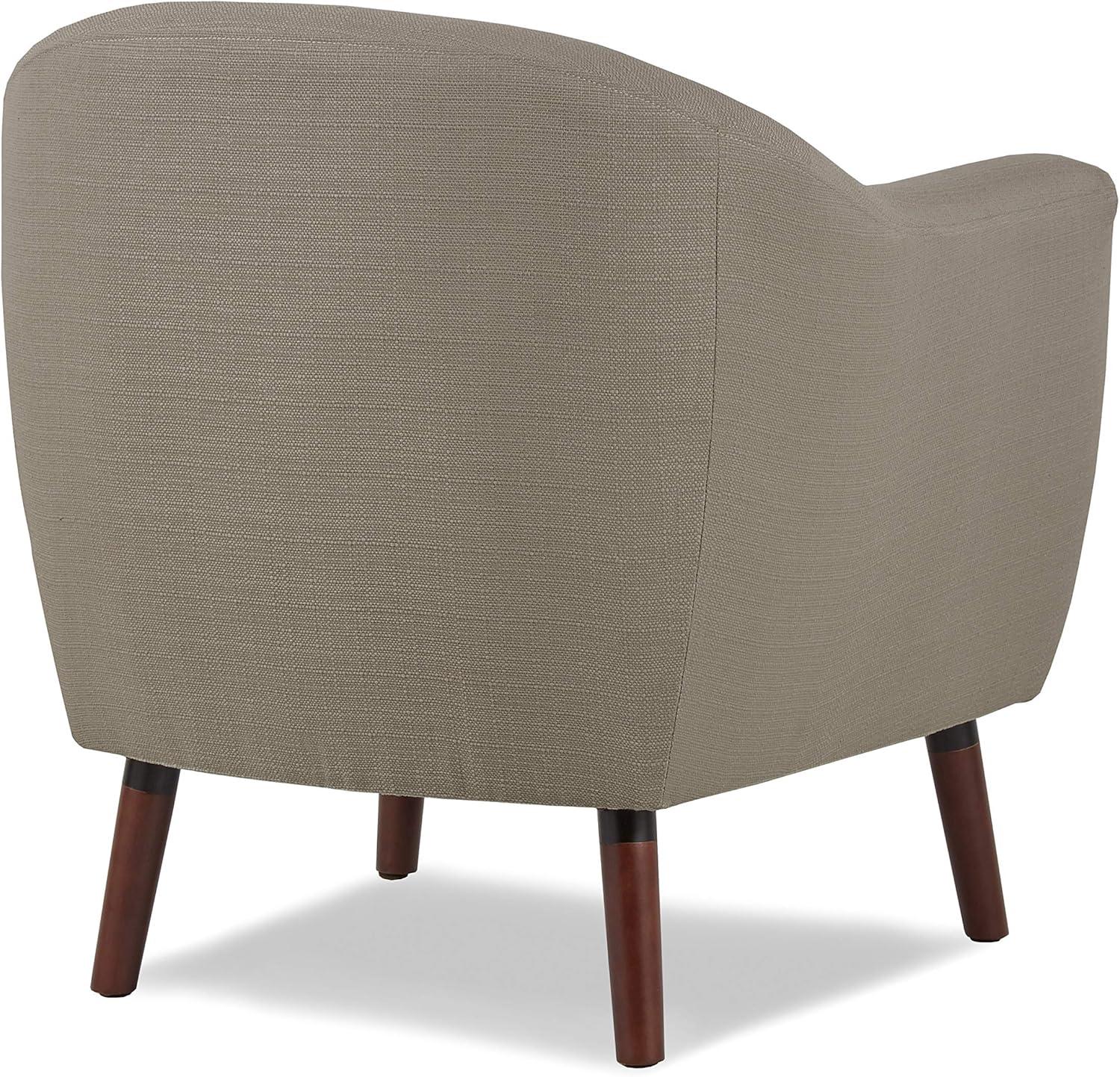 Lexicon Lucille Upholstered Accent Chair in Beige