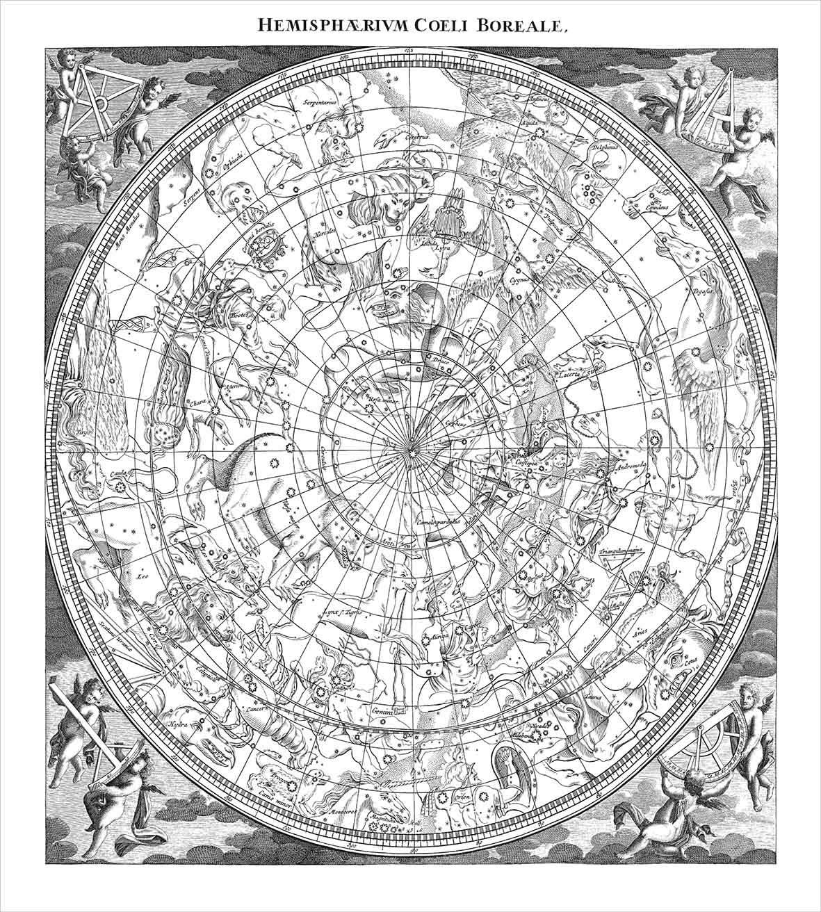 Ambesonne Constellation Eclectic Duvet Cover Set