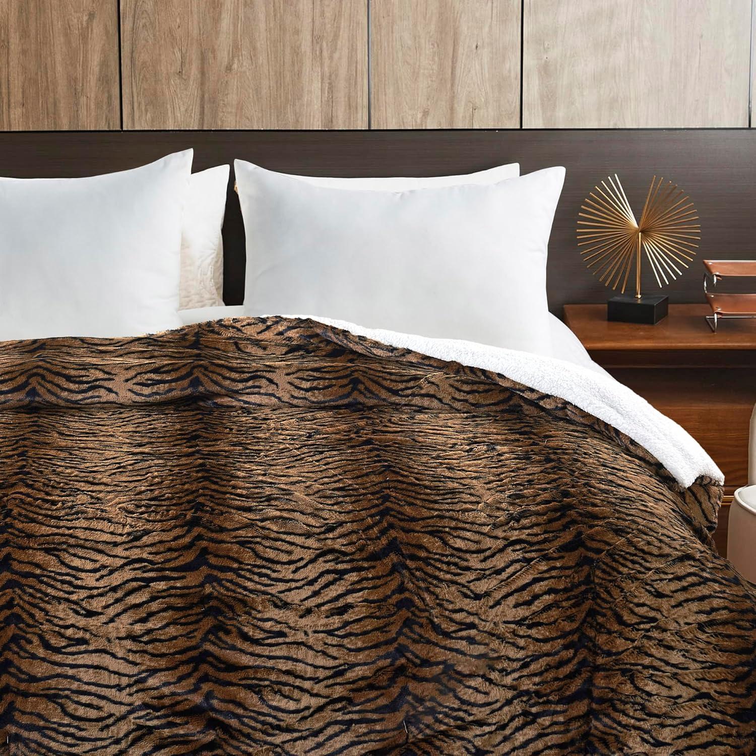 Home Soft Things Safari Animal Nature Throw Blanket
