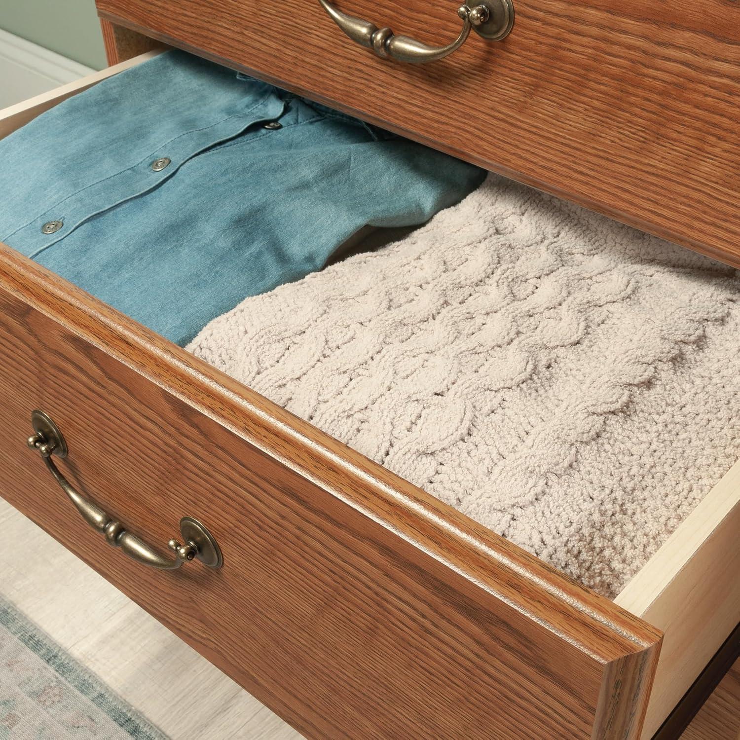 Sauder Orchard Hills 6 Drawer Dresser, Carolina Oak finish
