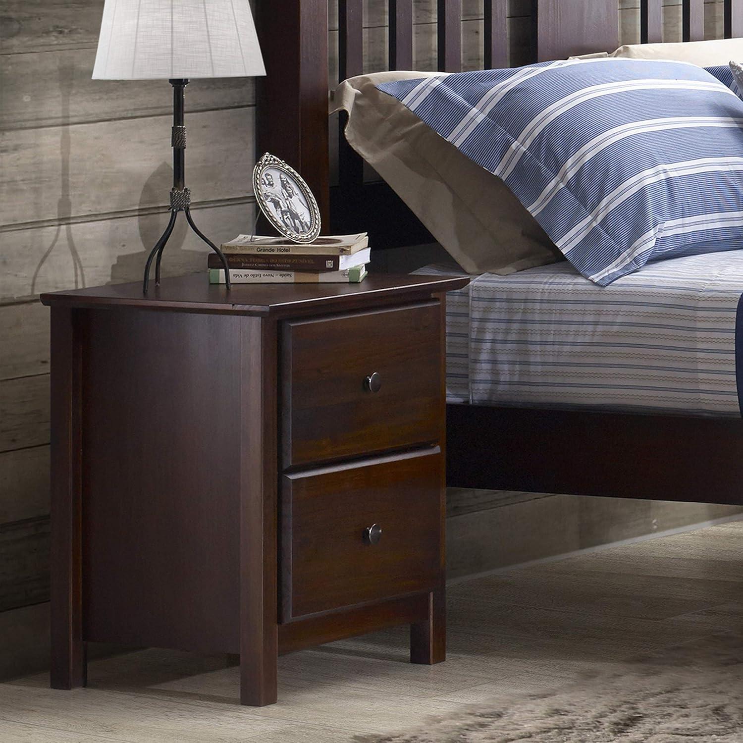Shaker 20'' W Solid Wood Nightstand