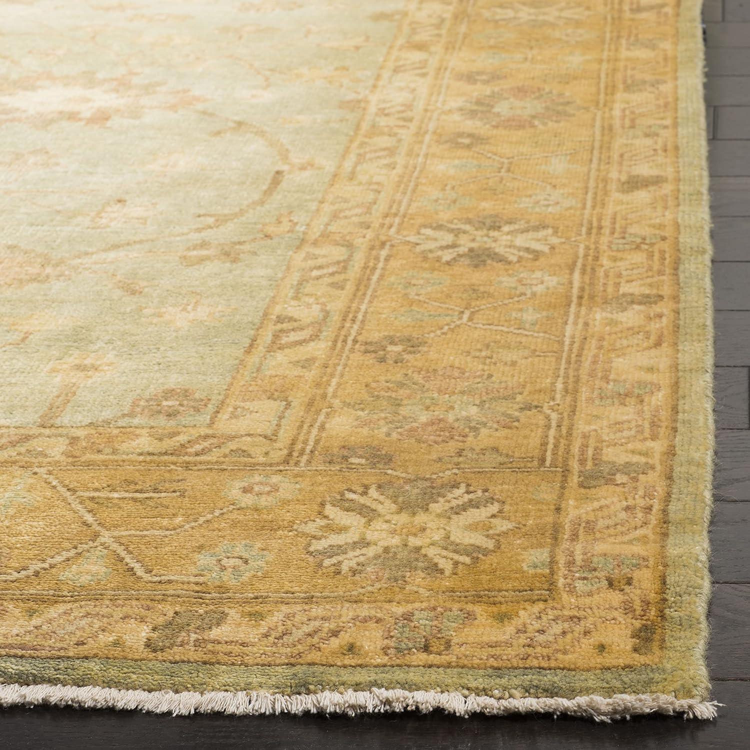 Safavieh Oushak Hand Knotted Wool Floral Rug