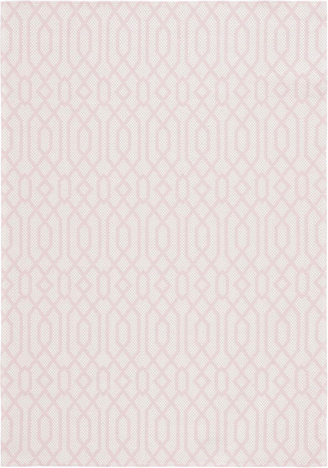 Martha Stewart 421 100% Cotton Geometric Rug