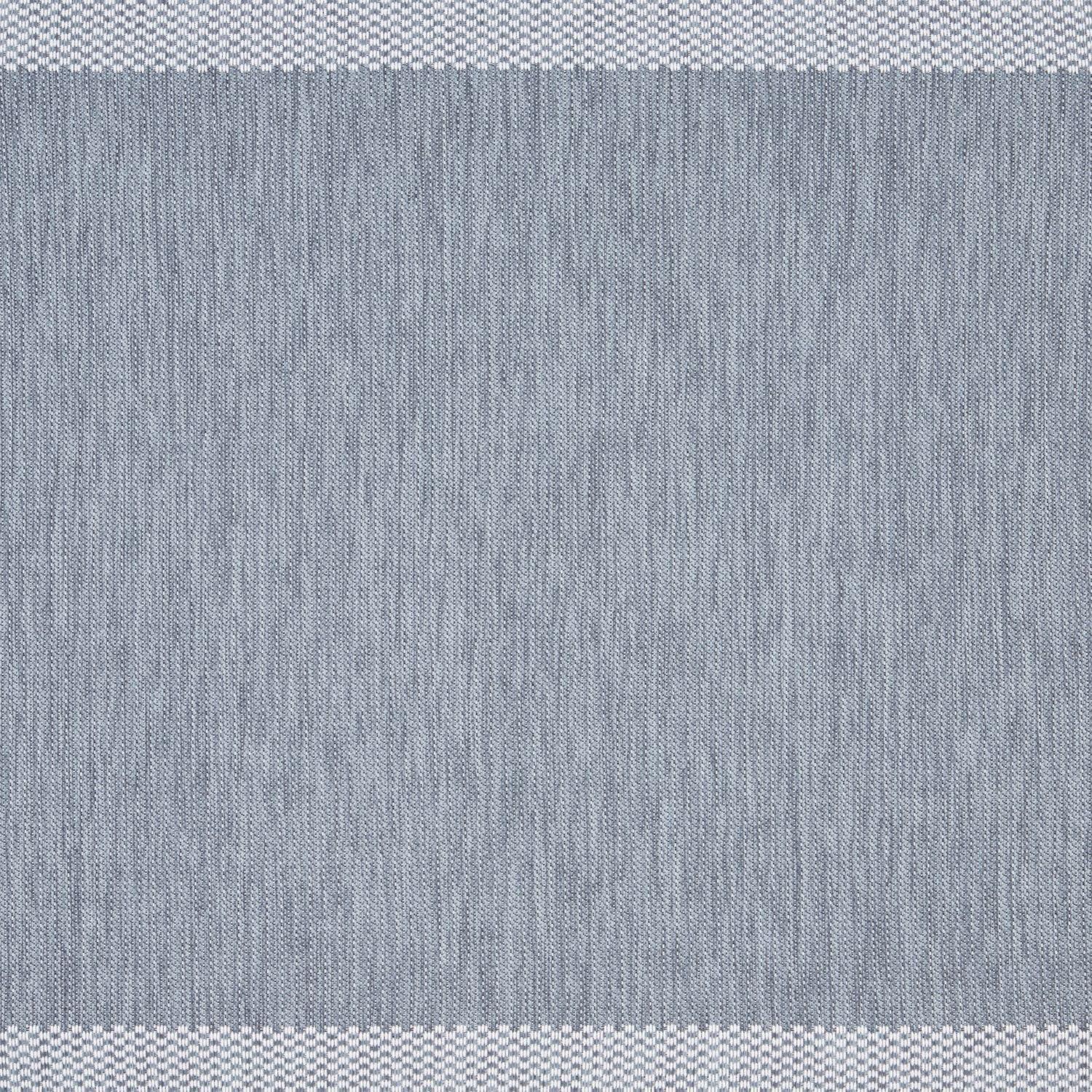 Martha Stewart Mira Modern Heathered Anti-Fatigue Air-Infused Kitchen Mat, Blue, 19.6"x39"