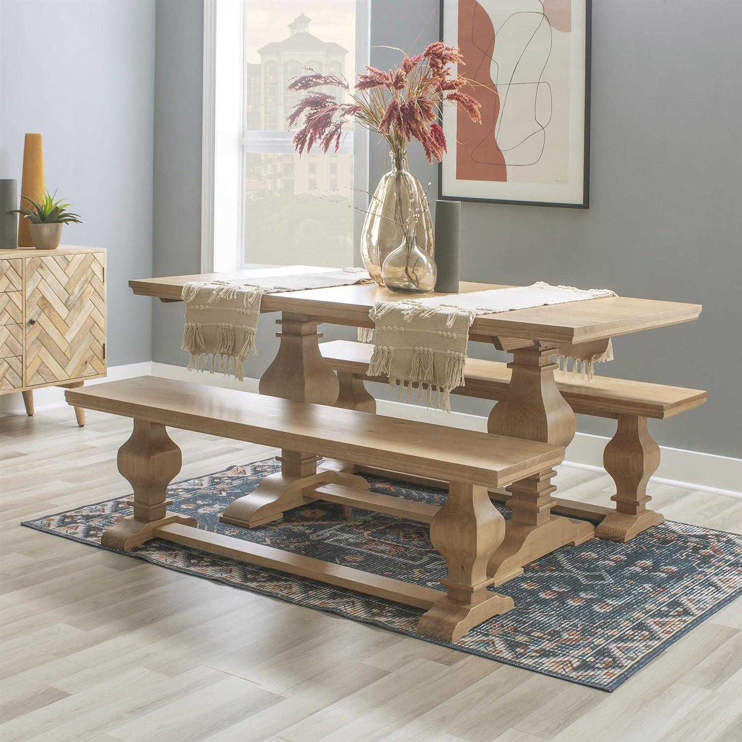Strickler Solid Wood Bench