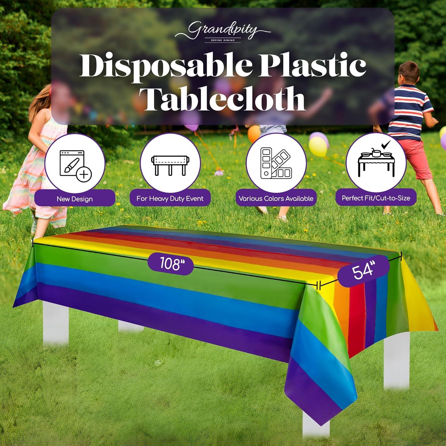 Grandipity Disposable Tablecloth (Set of 12)