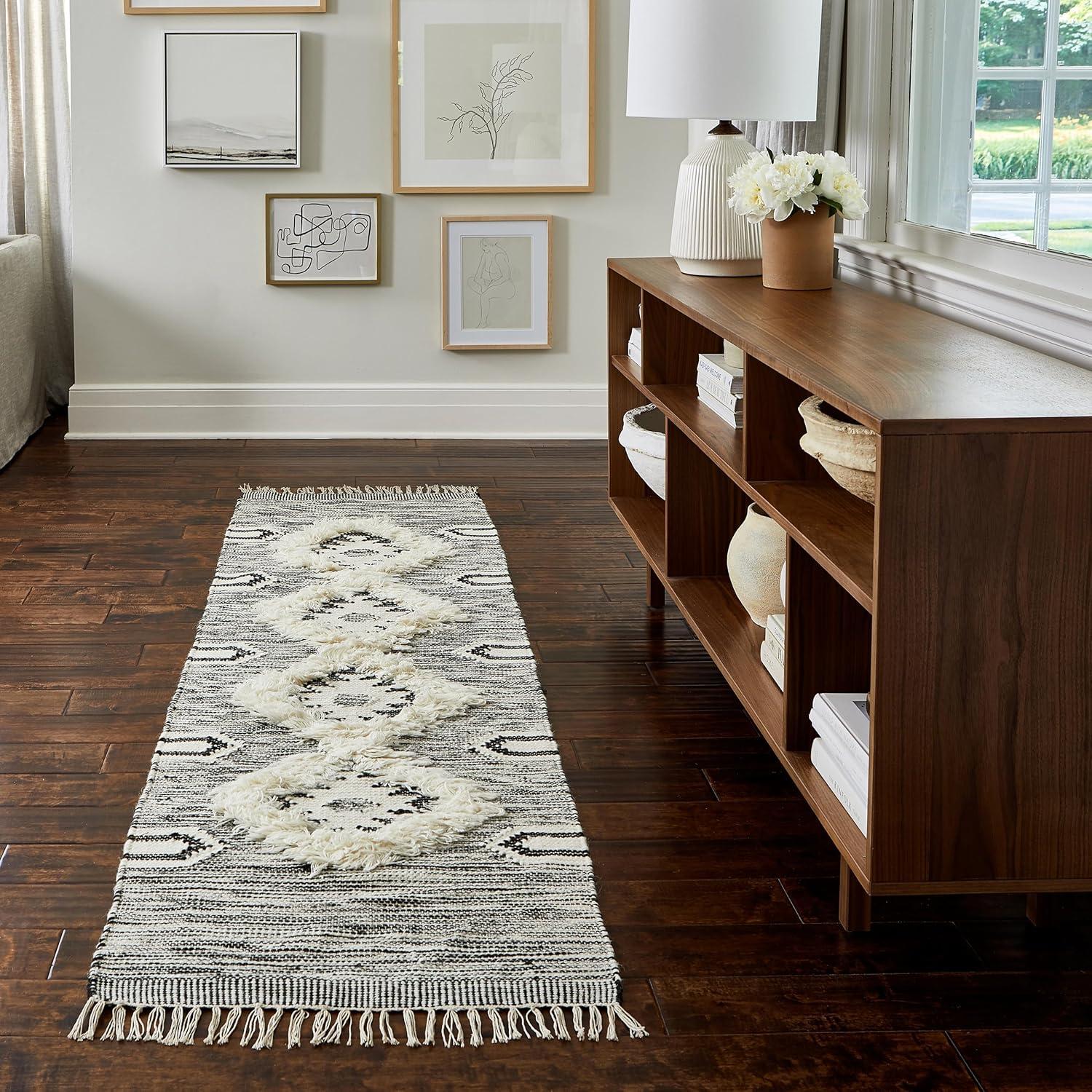 Nuloom Savannah Moroccan Tasseled Wool Indoor Area Rug