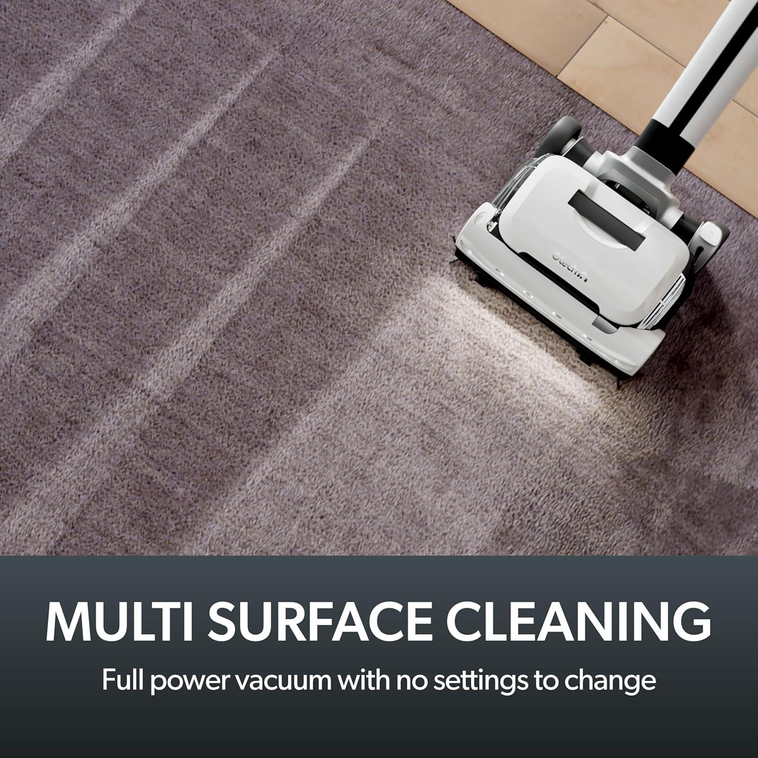 Gtech AirRAM 3 Cordless Vacuum Cleaner with Anti-Hair Wrap Bar - Dual Edge-Clean Brushes - Perfect for Carpet and Hardwood Floors - Rechargeable 22v Li-ion Battery - Lightweight - New Model