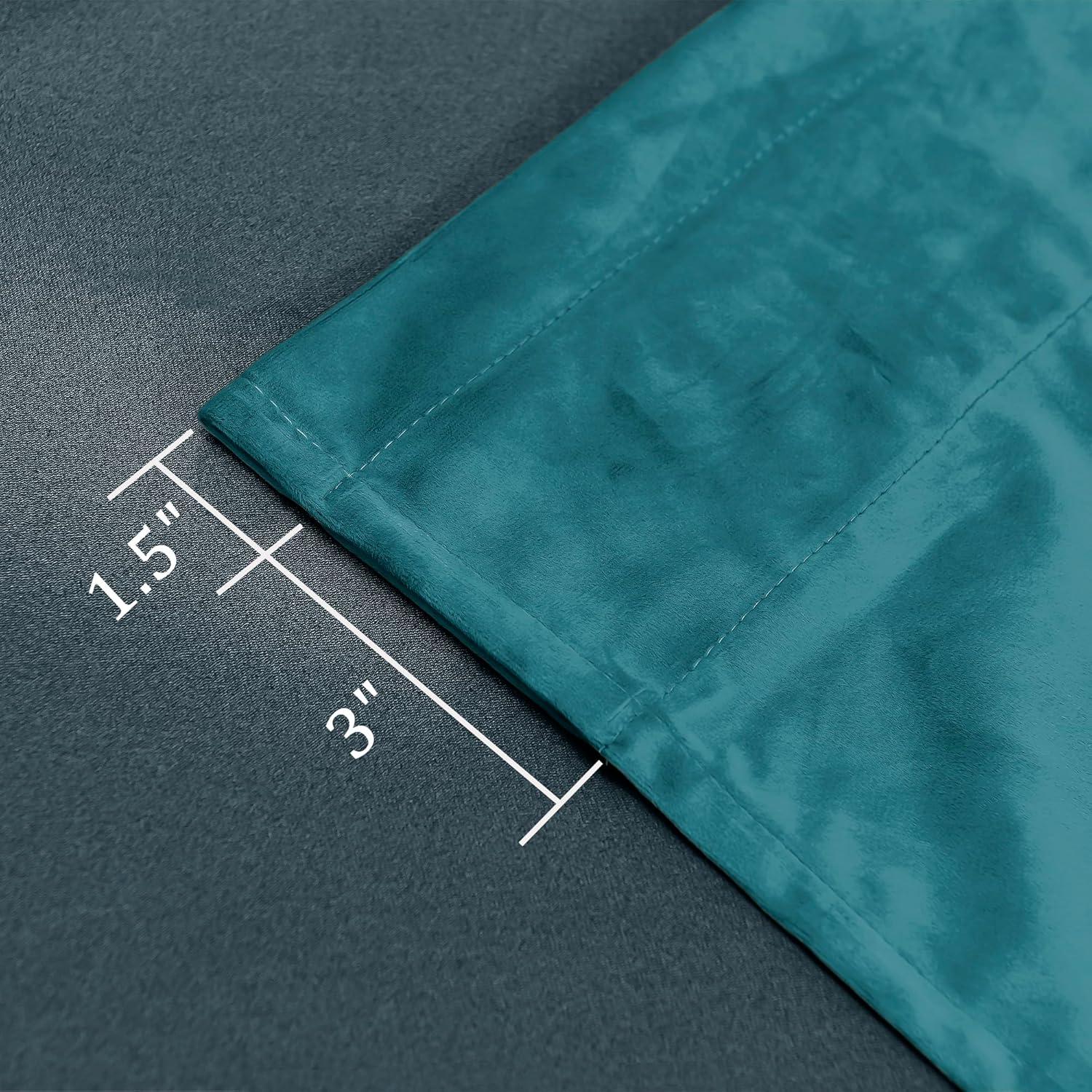 Frifoho Polyester Room Darkening Curtain Pair (Set of 2)