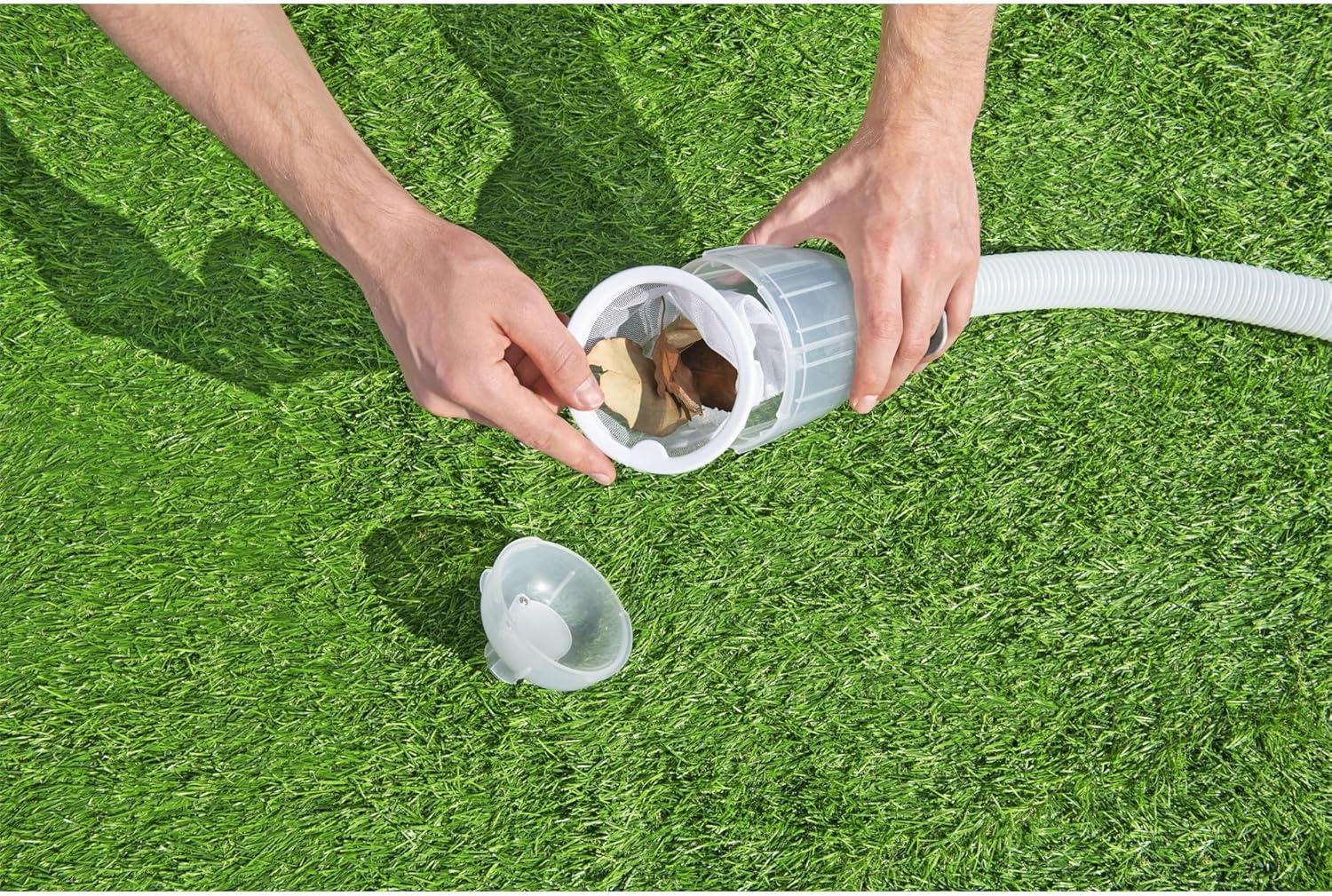 Bestway Bestway Flowclear AquaClean 110 Inch Pool Vacuum for 20 Feet Above Ground Pools