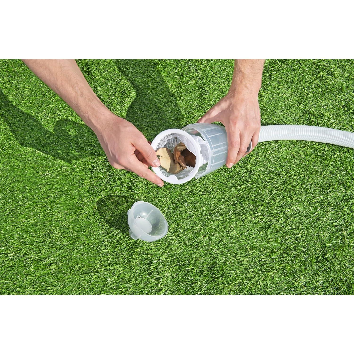 Bestway Bestway Flowclear AquaClean 110 Inch Pool Vacuum for 20 Feet Above Ground Pools