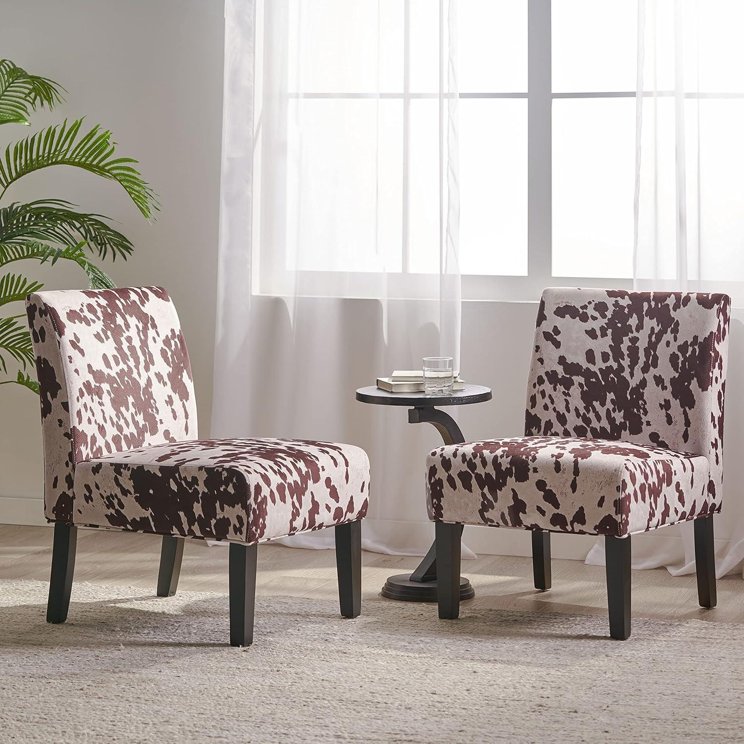 Highland Dunes Yokota Upholstered Slipper Chair (Set of 2)
