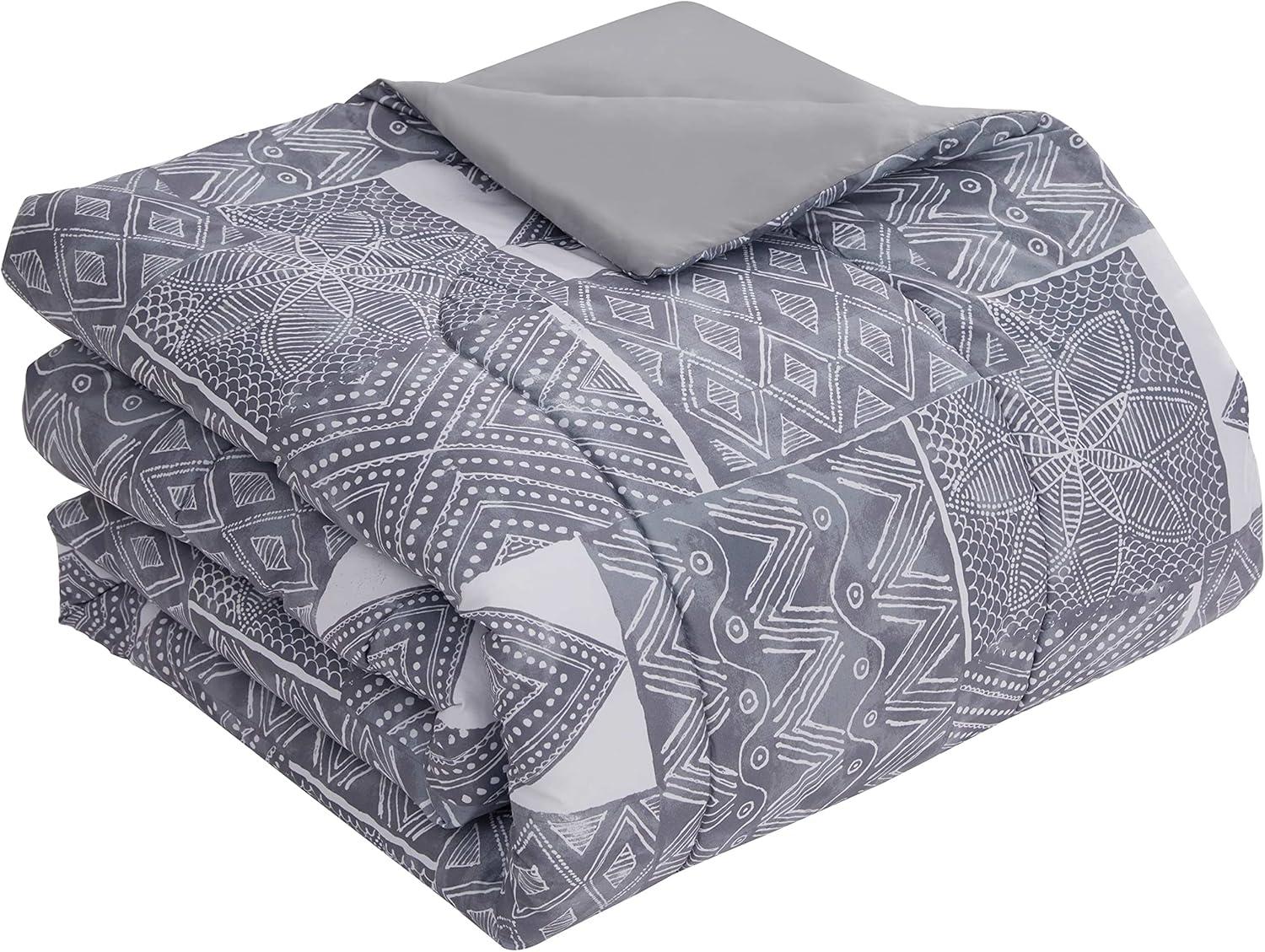 7pc Tulsa Bed-in-A-Bag Printed Comforter Set by Sweet Home Collection®