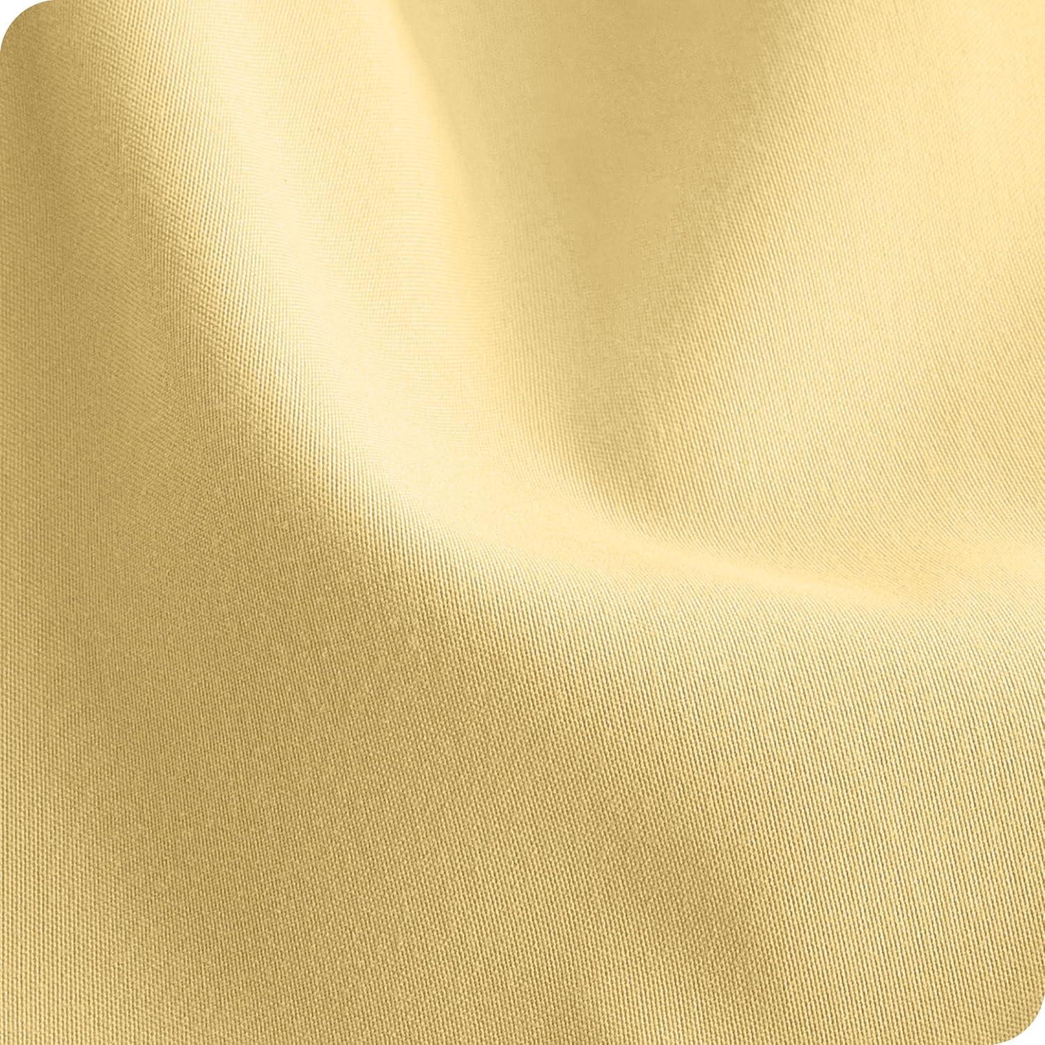 Fitted Crib Microfiber Sheet Morning Sun 3 pk by Bare Home