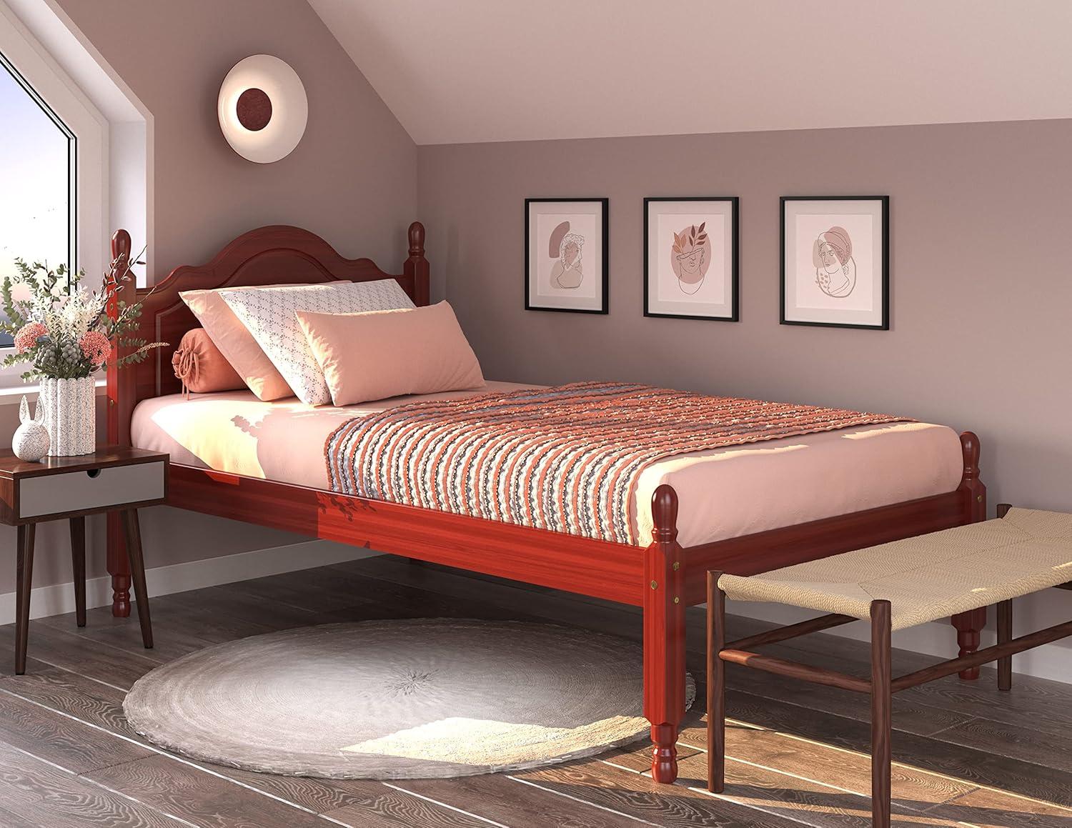 Kielin 100% Solid Wood Reston Bed Twin or Full by