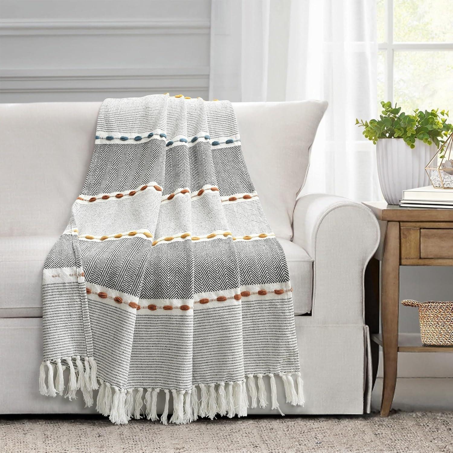 Lush Decor Cotton Throw