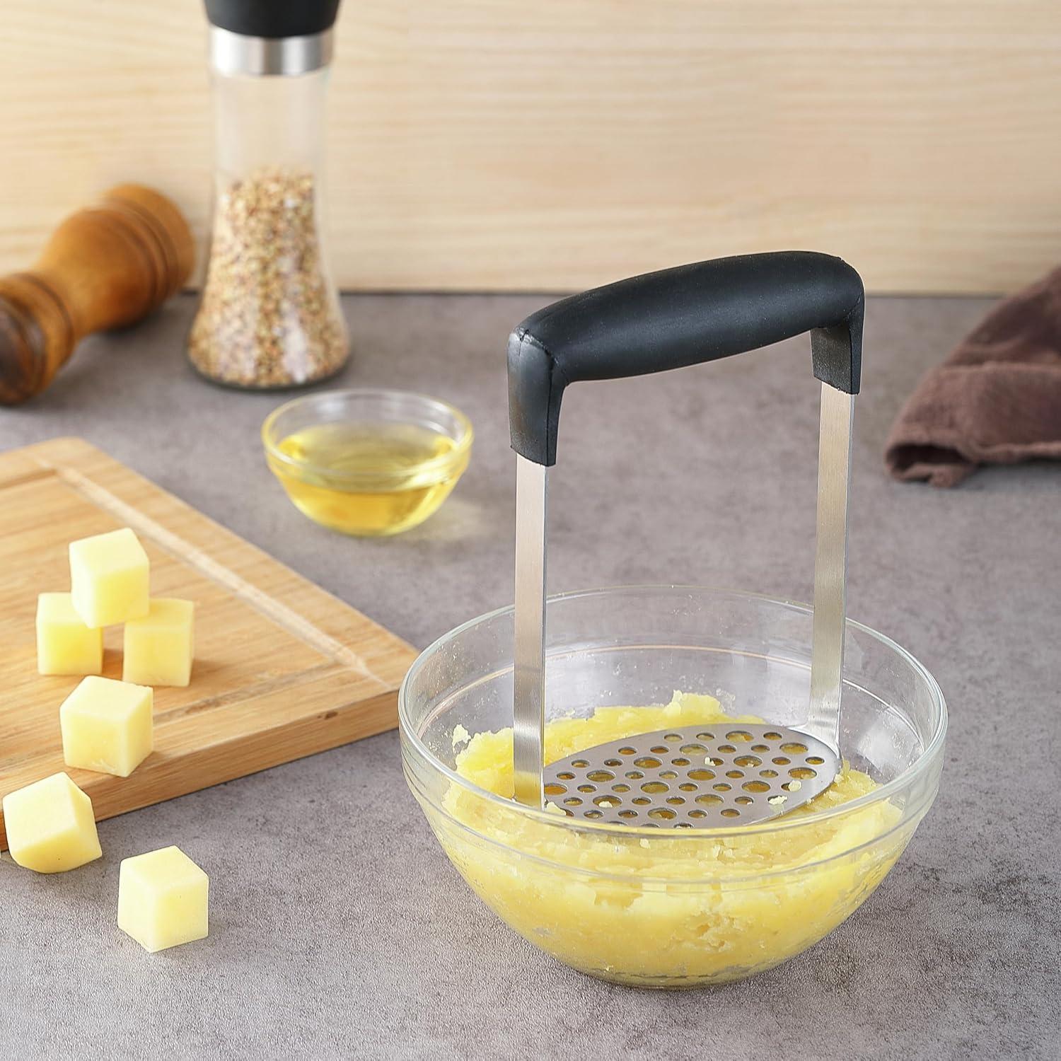 Stainless Steel Potato and Avocado Masher with PP Handle