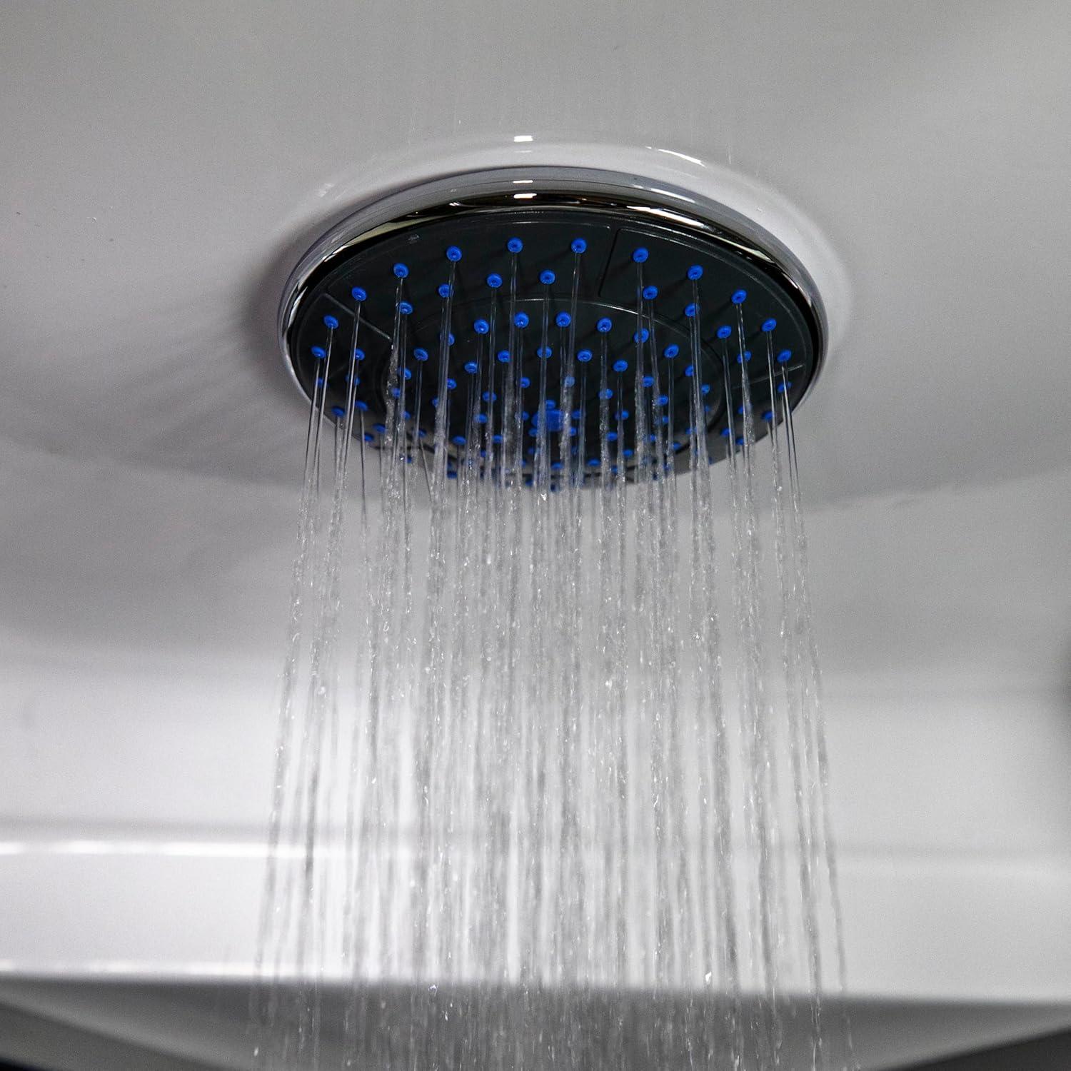 Heirloom Shower Kit S-3636 White (Left-Hand)