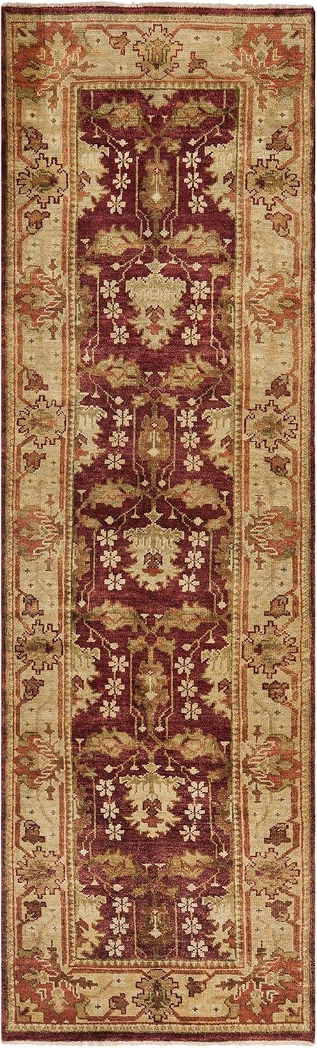 Oushak OSH108 Hand Knotted Area Rug  - Safavieh