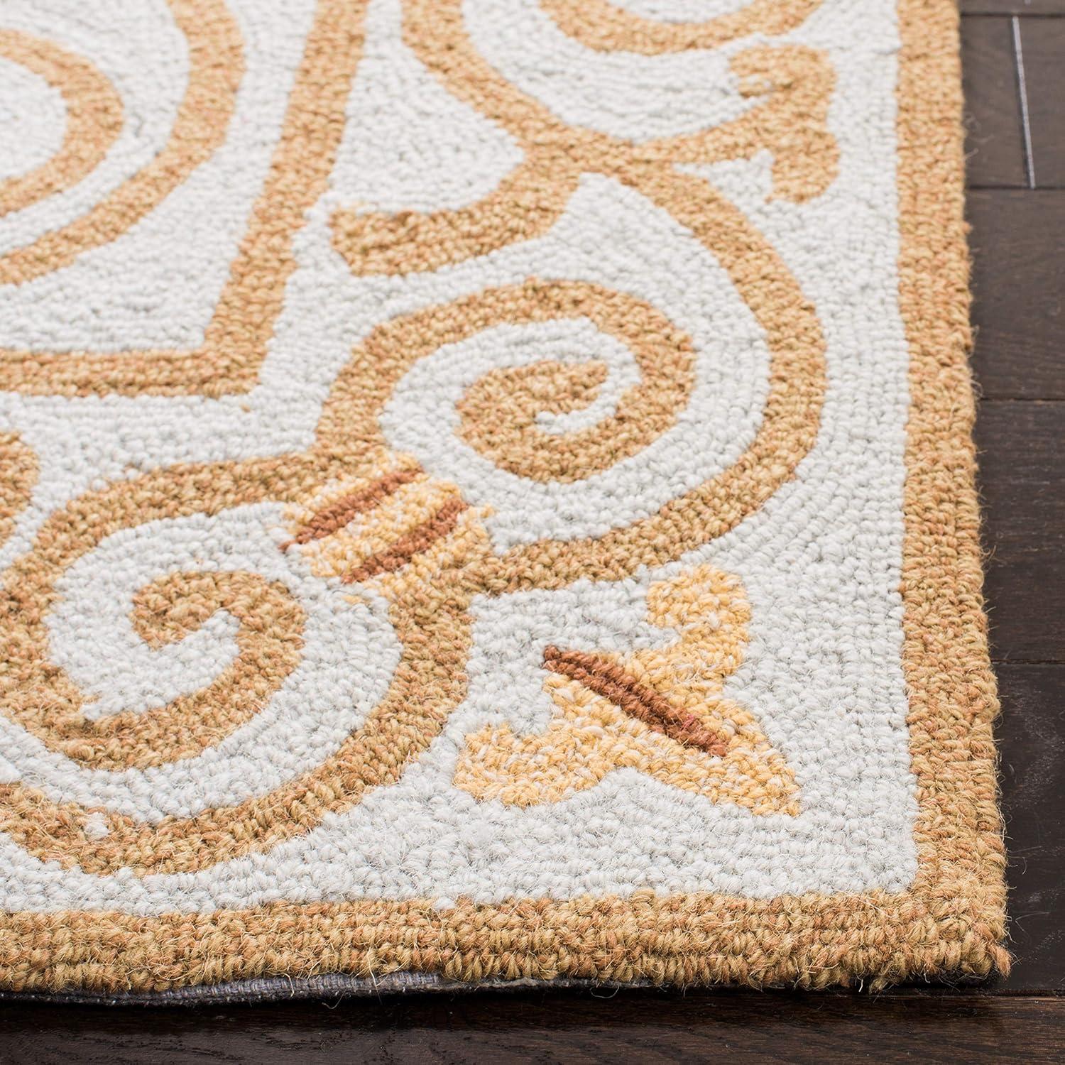 Safavieh Hand Hooked Wool Pile Oriental Rug