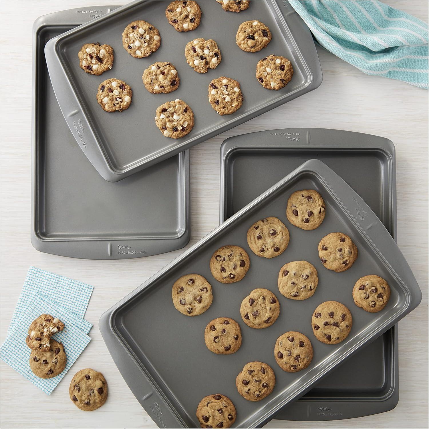 Wilton Ever-Glide Non-Stick Large Cookie Pan, 17.25 x 11.5-Inch