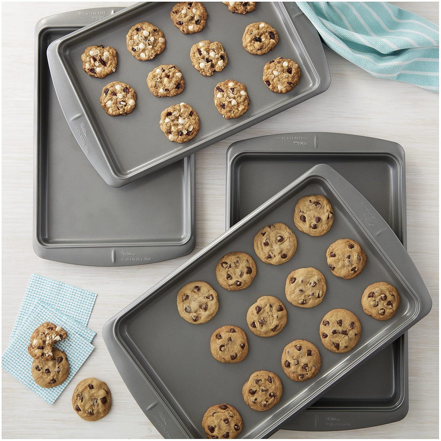 Wilton Ever-Glide Non-Stick Large Cookie Pan, 17.25 x 11.5-Inch