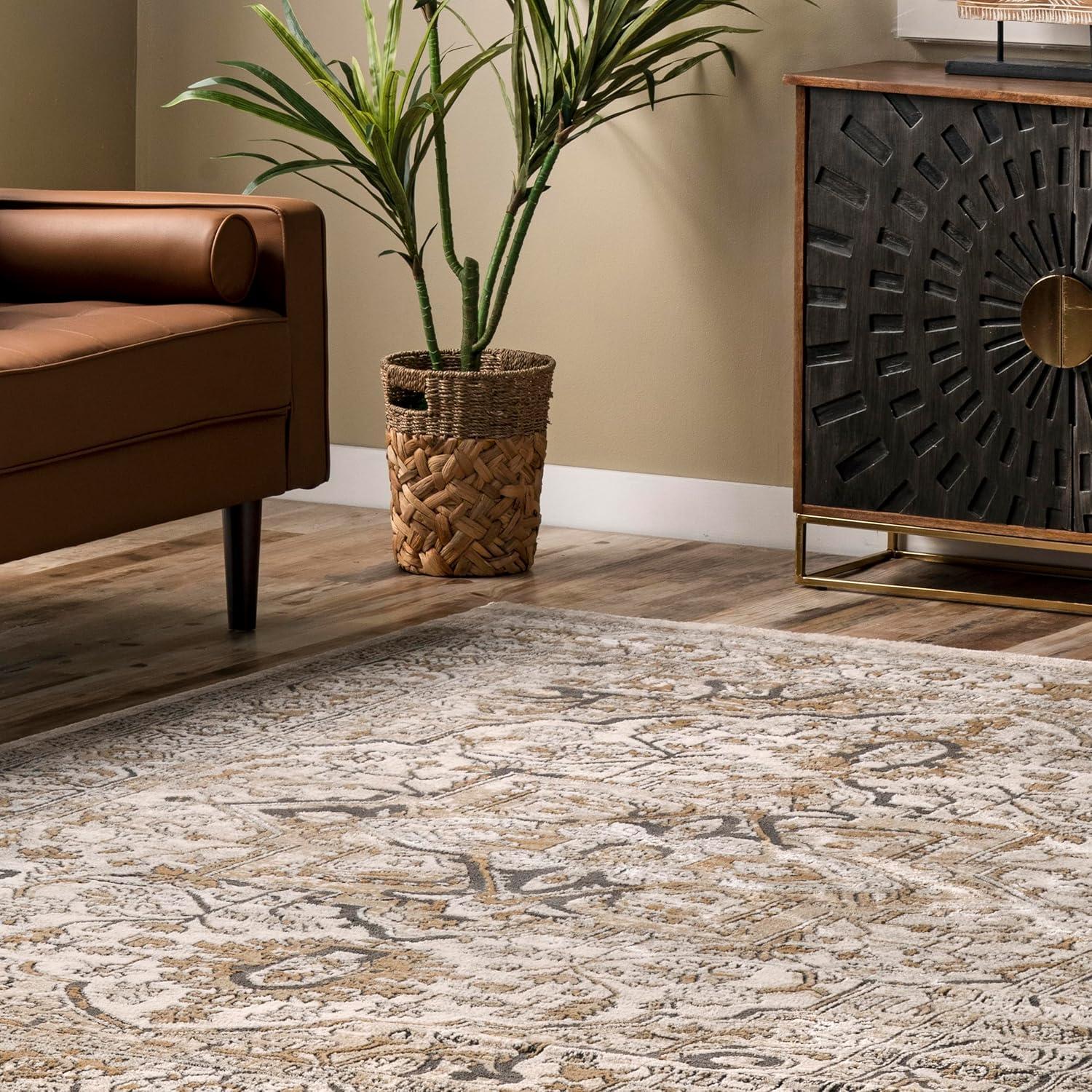 Nuloom Darcie Traditional Medallion Indoor Area Rug