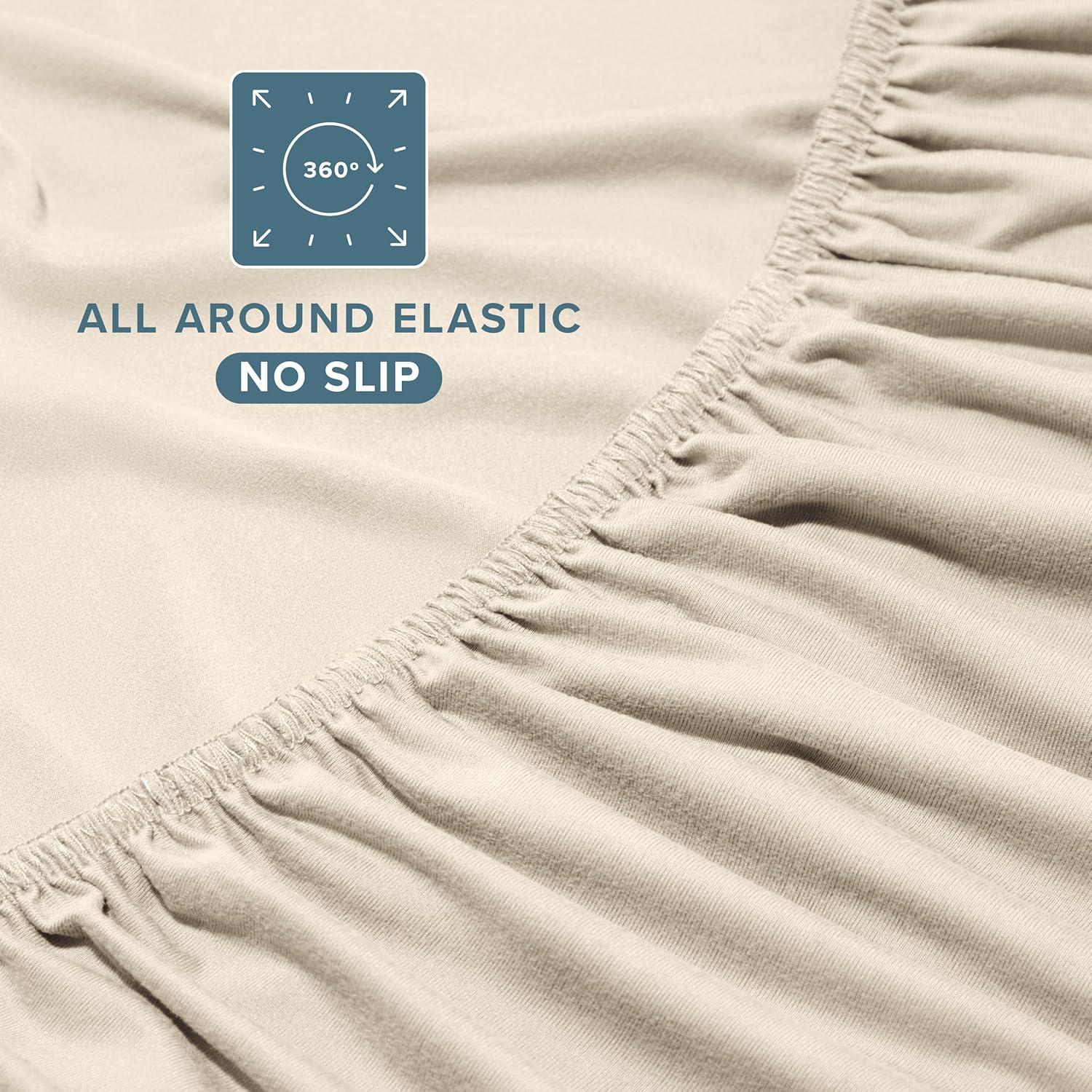 Bare Home Microfiber Stretch Sheet Set