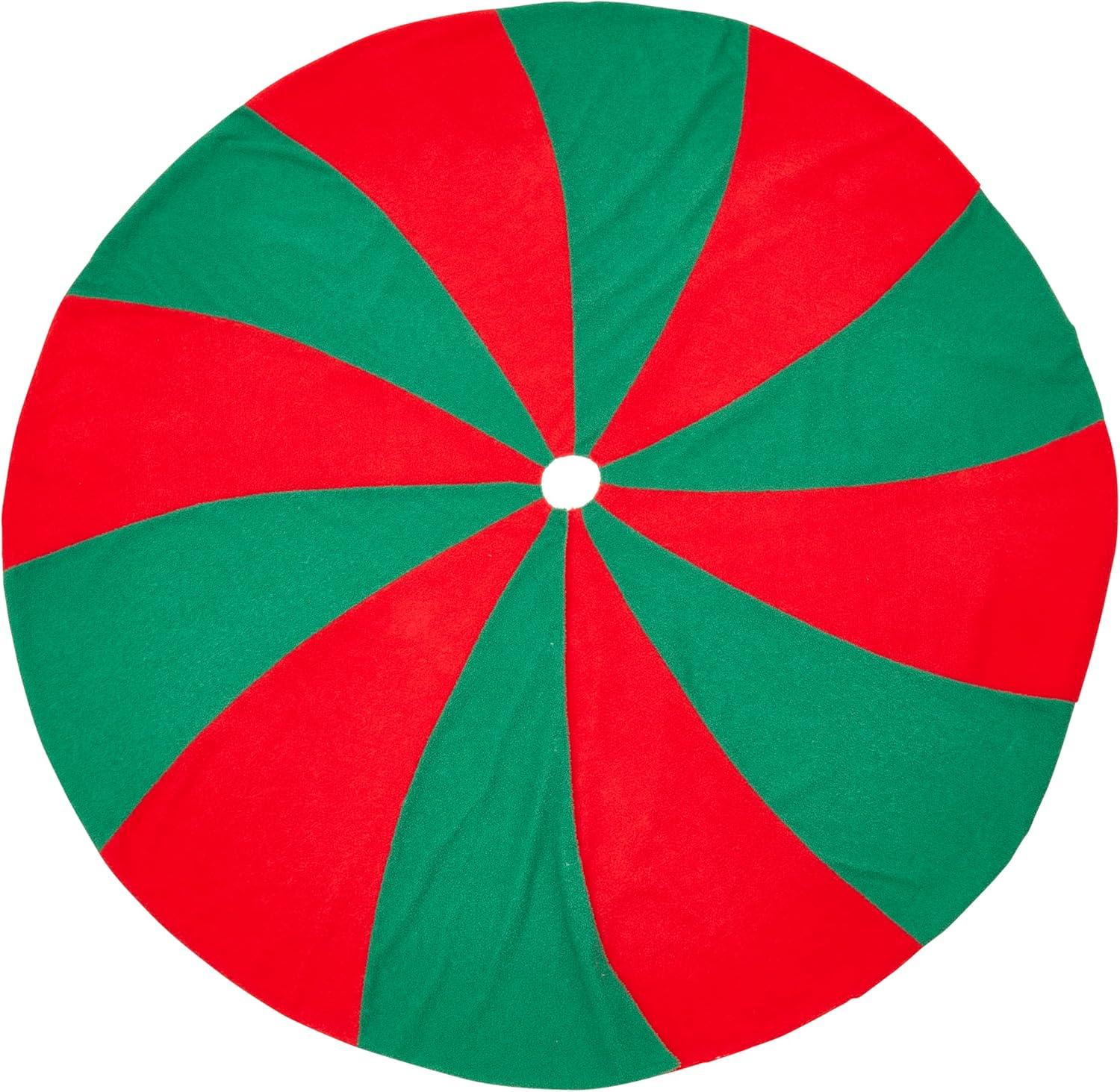 Saro Merry and Bright Candy Cane Tree Skirts