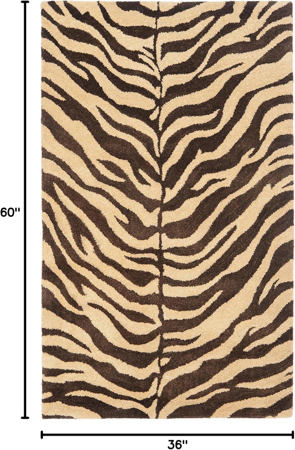 Eshleman Wool Animal Print Indoor Rug