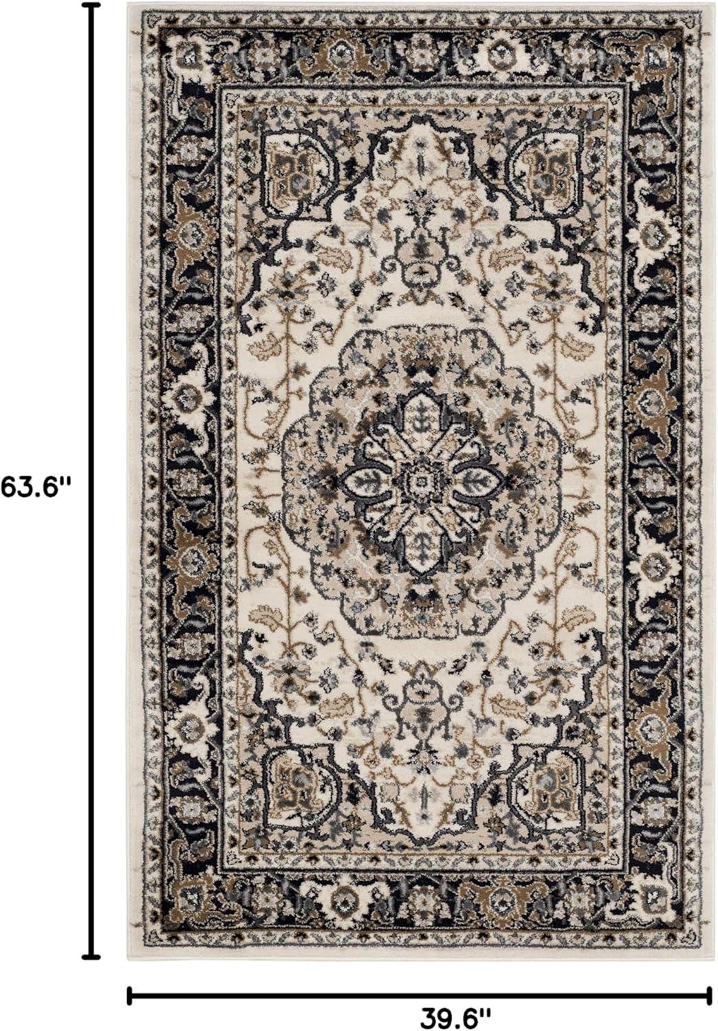 Lyndhurst LNH334 Power Loomed Rugs - Safavieh