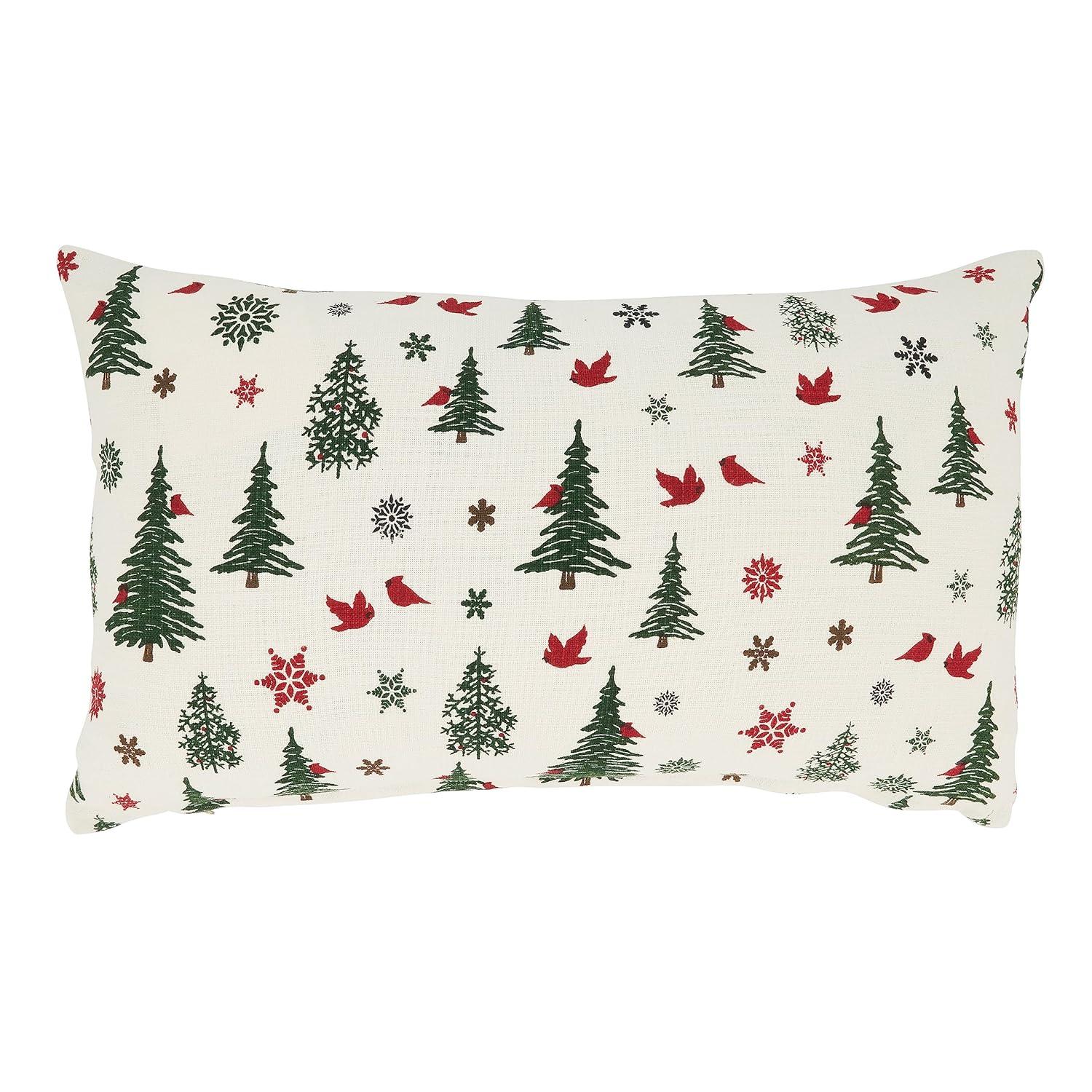 Saro Nadalia Collection Cotton Throw Pillow