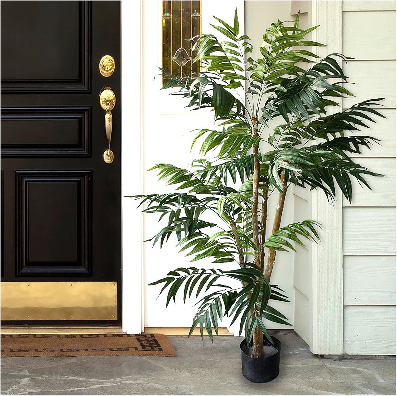 5ft Tropical Palm Artificial Tree - Pure Garden