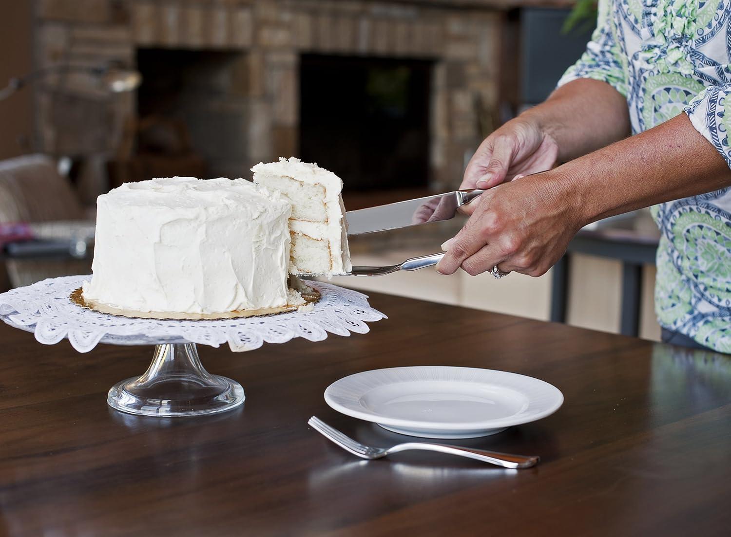 Polished Stainless Steel 10.3-Inch Cake Server