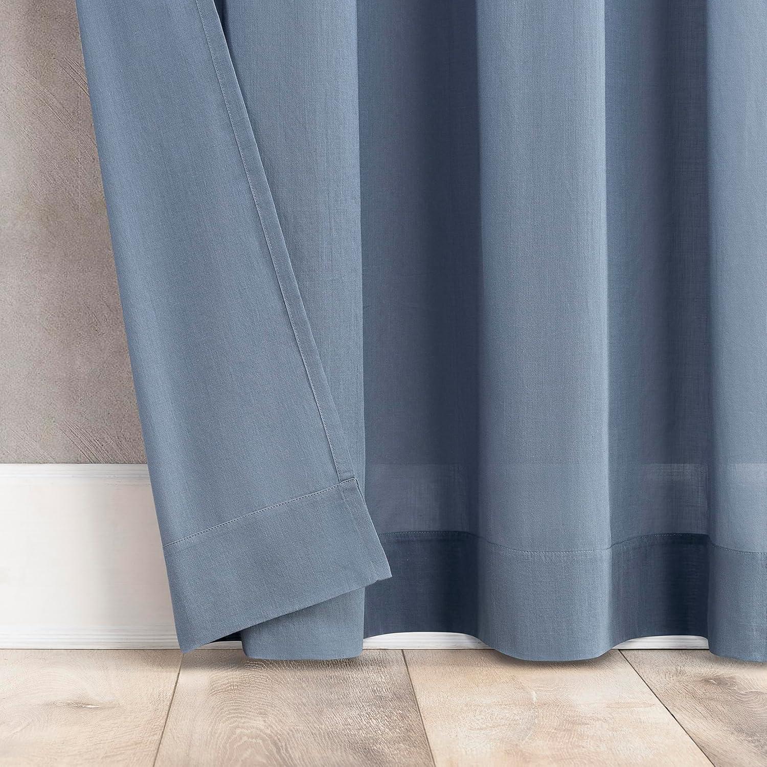 Wayfair Basics® 100% Cotton Sheer Rod Pocket Curtain Panel & Reviews | Wayfair