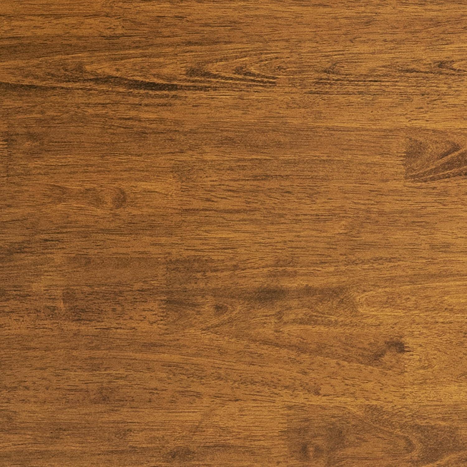 Flash Furniture Henry 60" Solid Wood Dining Table, Commercial Grade Heavy Duty Rectangle Wood Table for 6, Brown Matte Finish