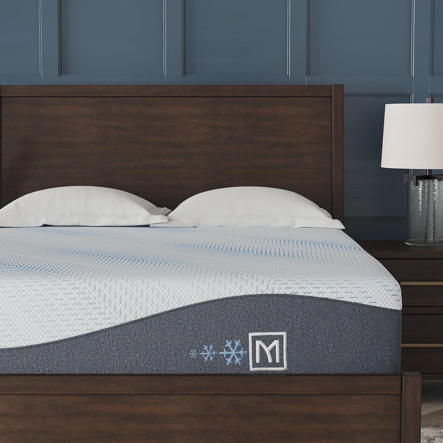 Signature Design by Ashley  Millennium Luxury Gel Memory Foam Queen Mattress, White