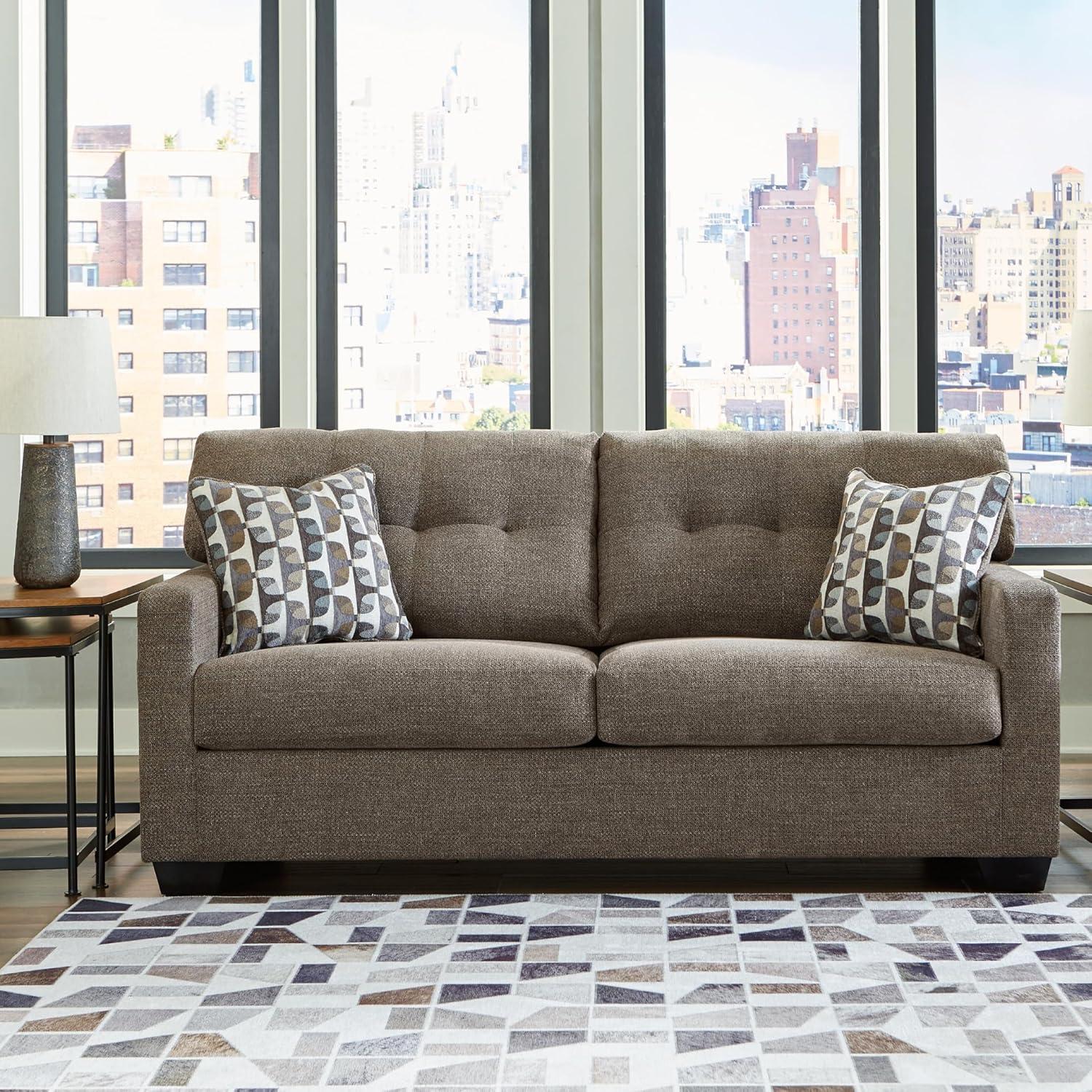 Ashley Furniture Mahoney Chocolate Full Sofa Sleeper