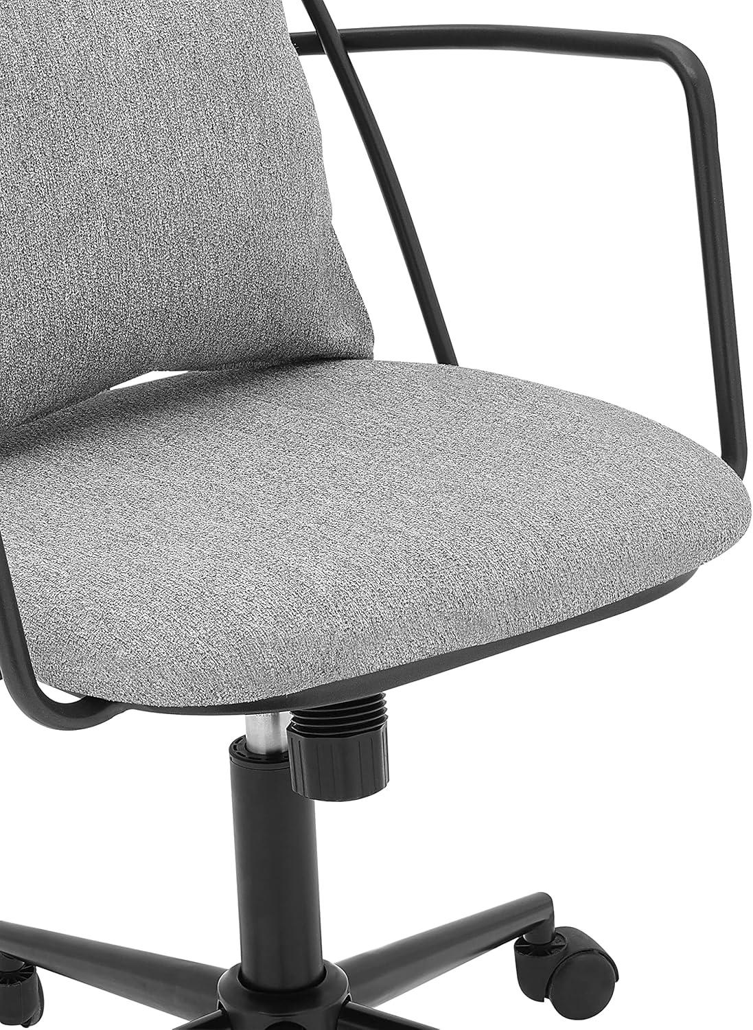 Edison KD Fabric Office Chair Grey