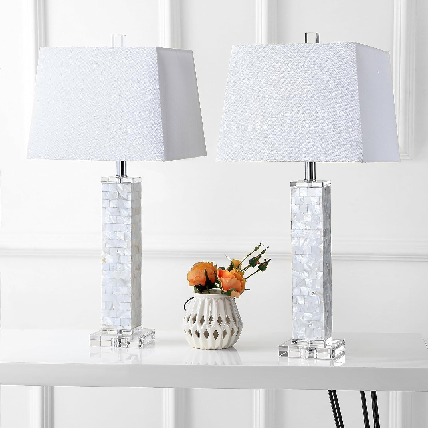 Jonathan Y Lighting Jyl1053 Noelle 1 Light 29" Tall Led Buffet Table Lamp Set Of (2) -