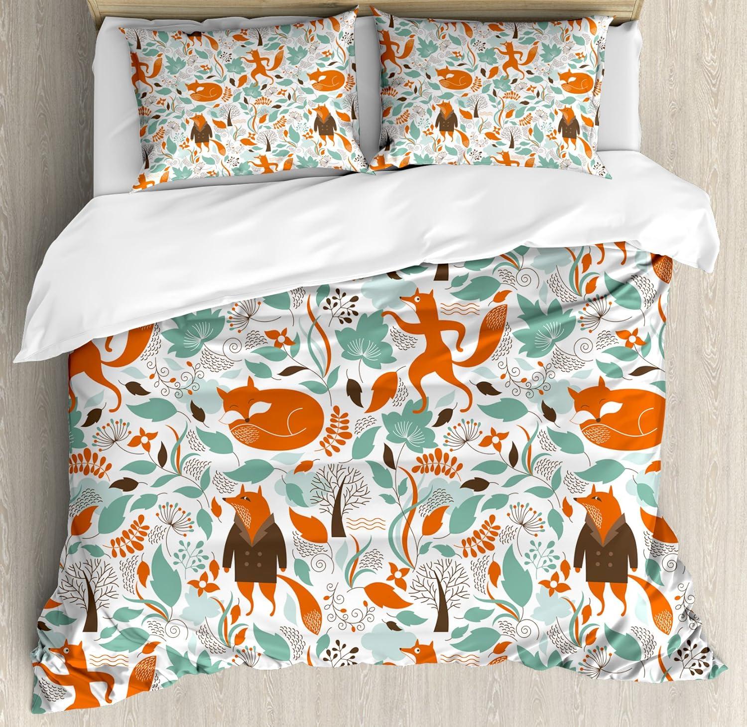 Fall Modern & Contemporary Duvet Cover Set