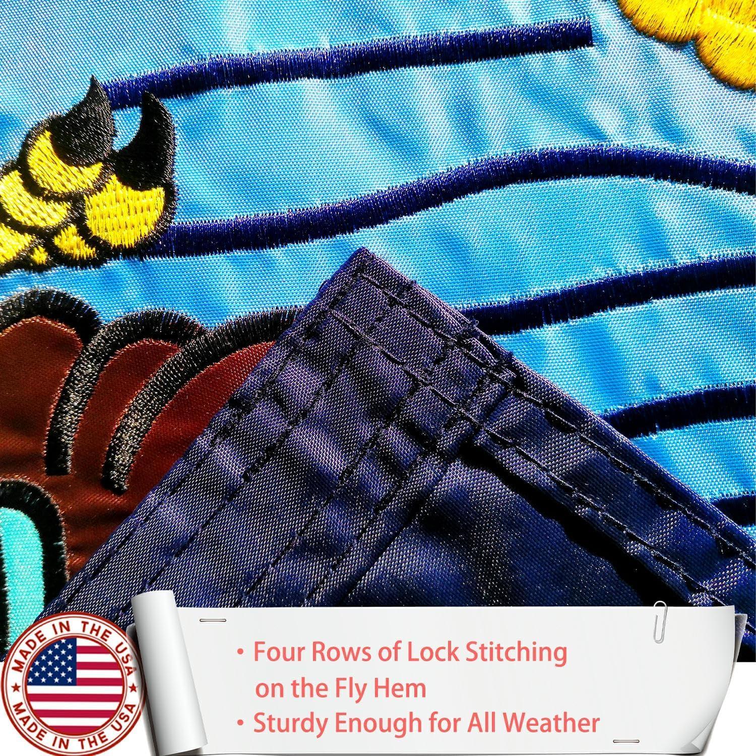 Outside US Navy 3x5 Outdoor Flag USA American Veteran Gift Garden Flags Military Decor