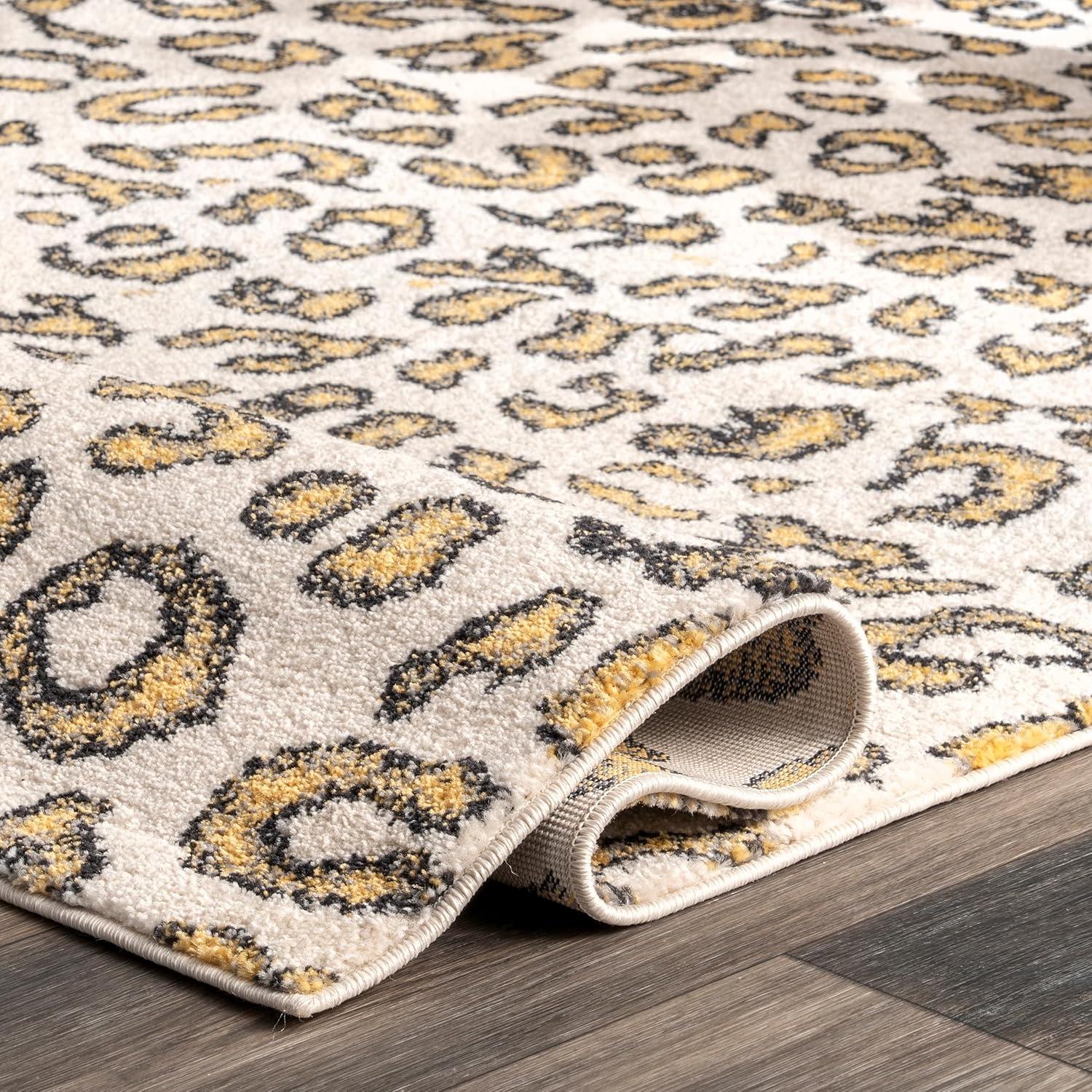 Nuloom Annette Modern Leopard Print Indoor Area Rug