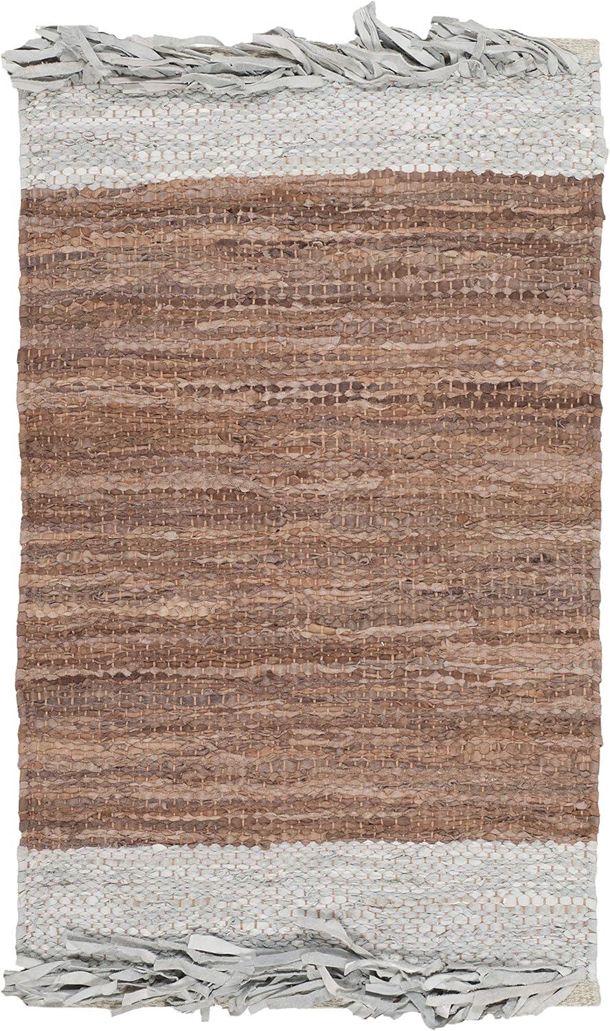 Vintage Leather VTL310 Hand Woven Area Rug  - Safavieh