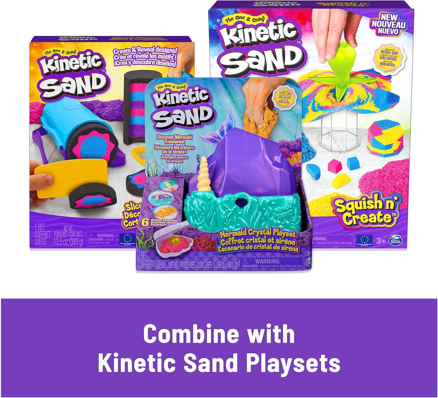 Kinetic Sand Castle Container Sand Art 10pk