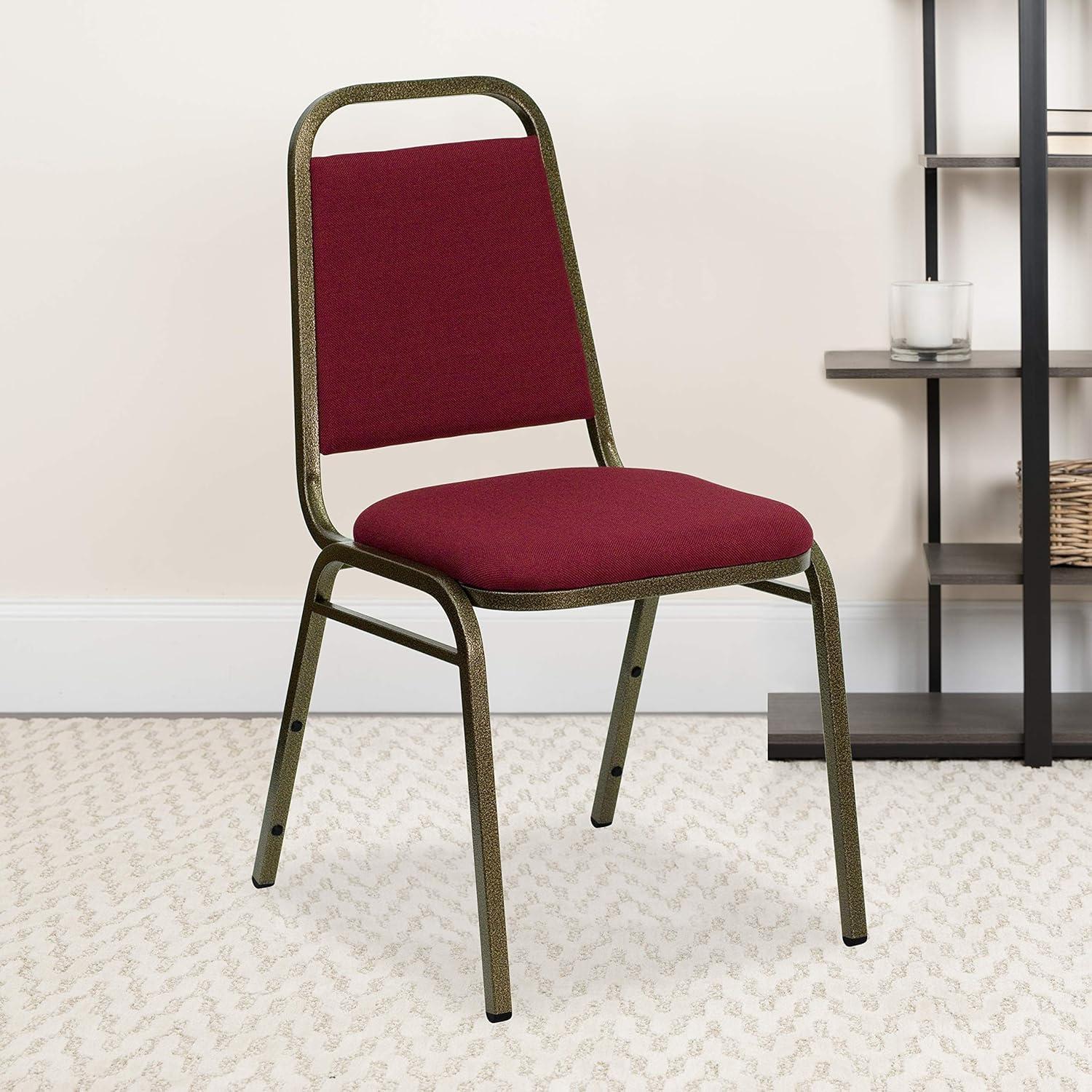 Amaya Trapezoidal Back Stacking Banquet Chair with 1.5" Thick Seat