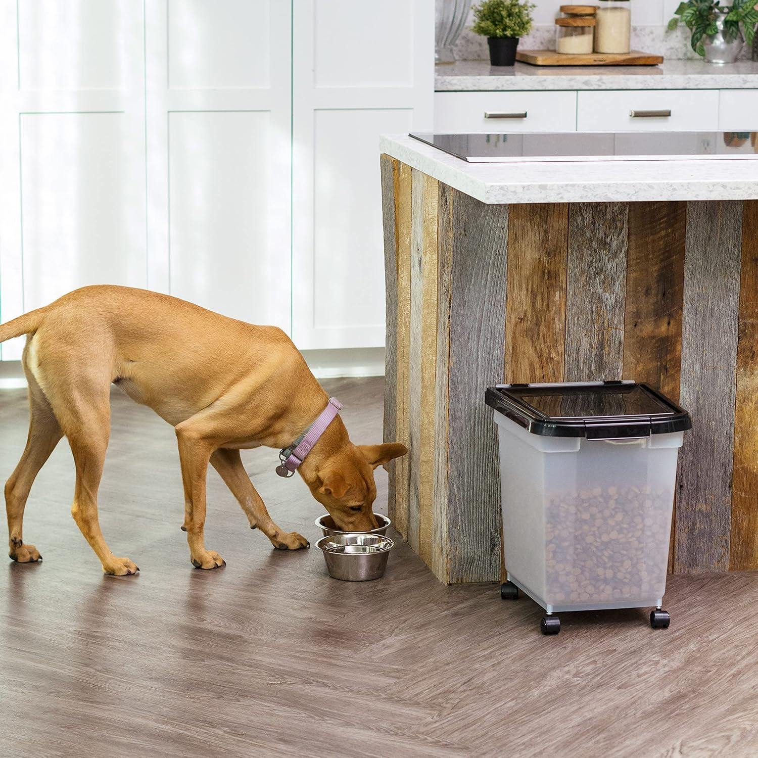 IRIS USA, Inc. 25 Lb. Plastic Food Storage Container