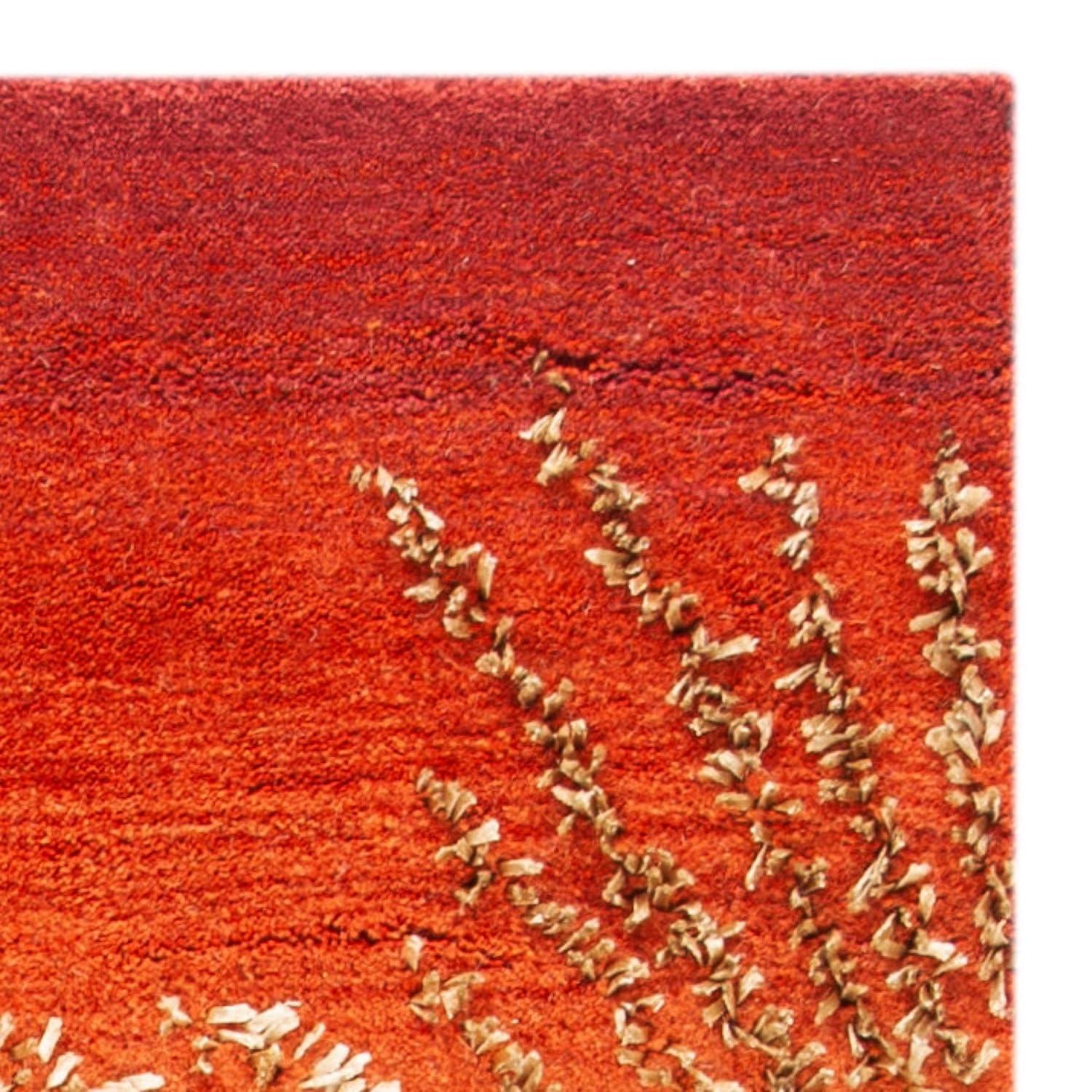Soho SOH712 Hand Tufted Indoor Area Rug - Rust/Multi - 5'x8' - Safavieh.