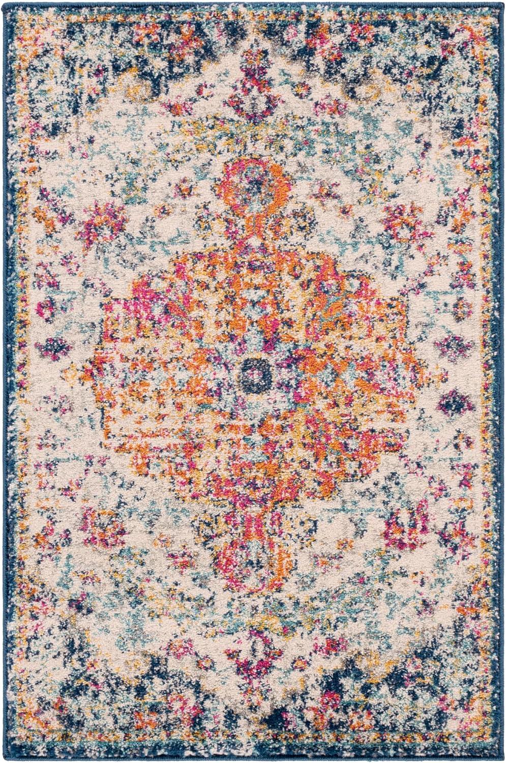 Harput Multicolor Polypropylene 12' x 15' Area Rug